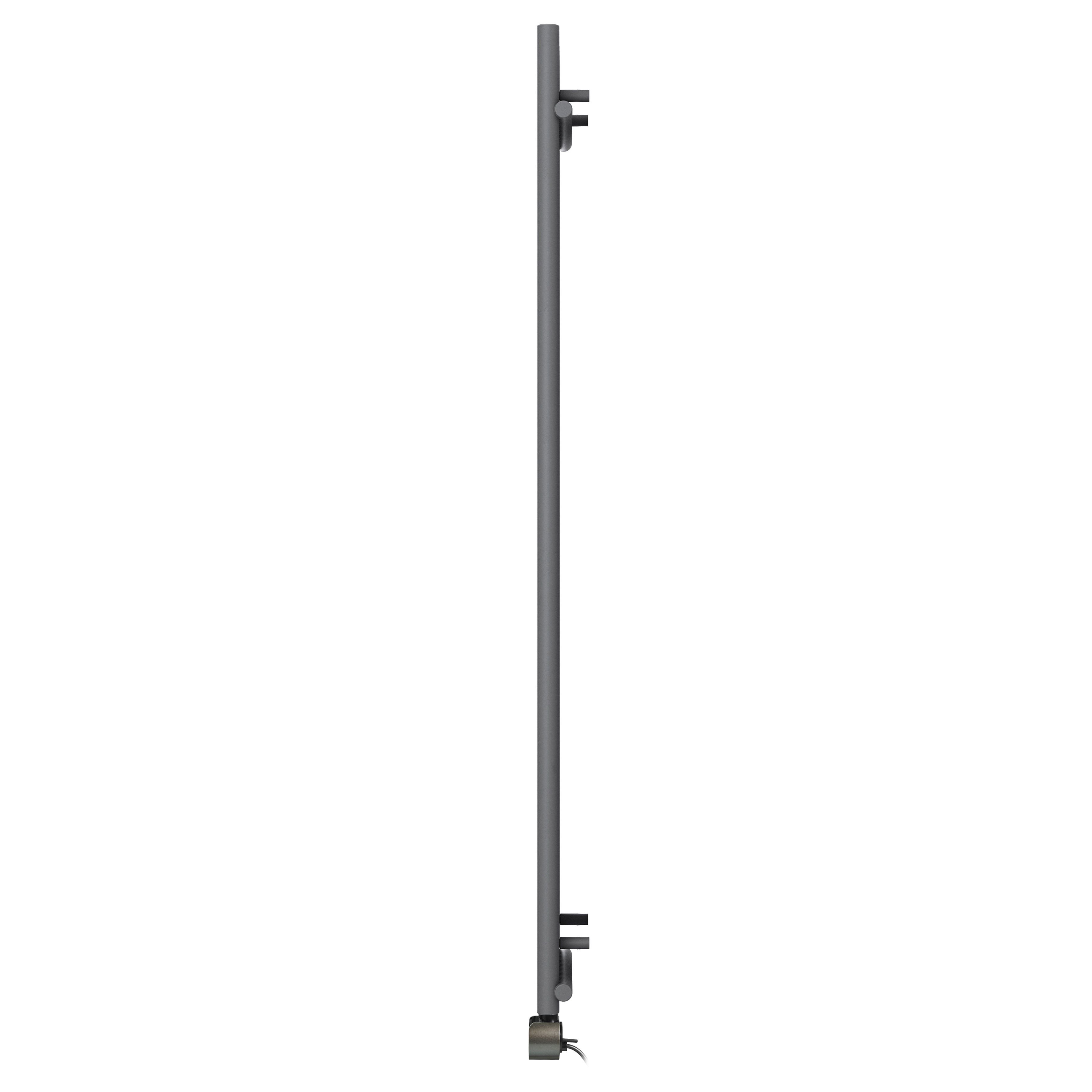 Terma 230V 0.8kW Modern Grey Smart Vertical Oil-filled radiator