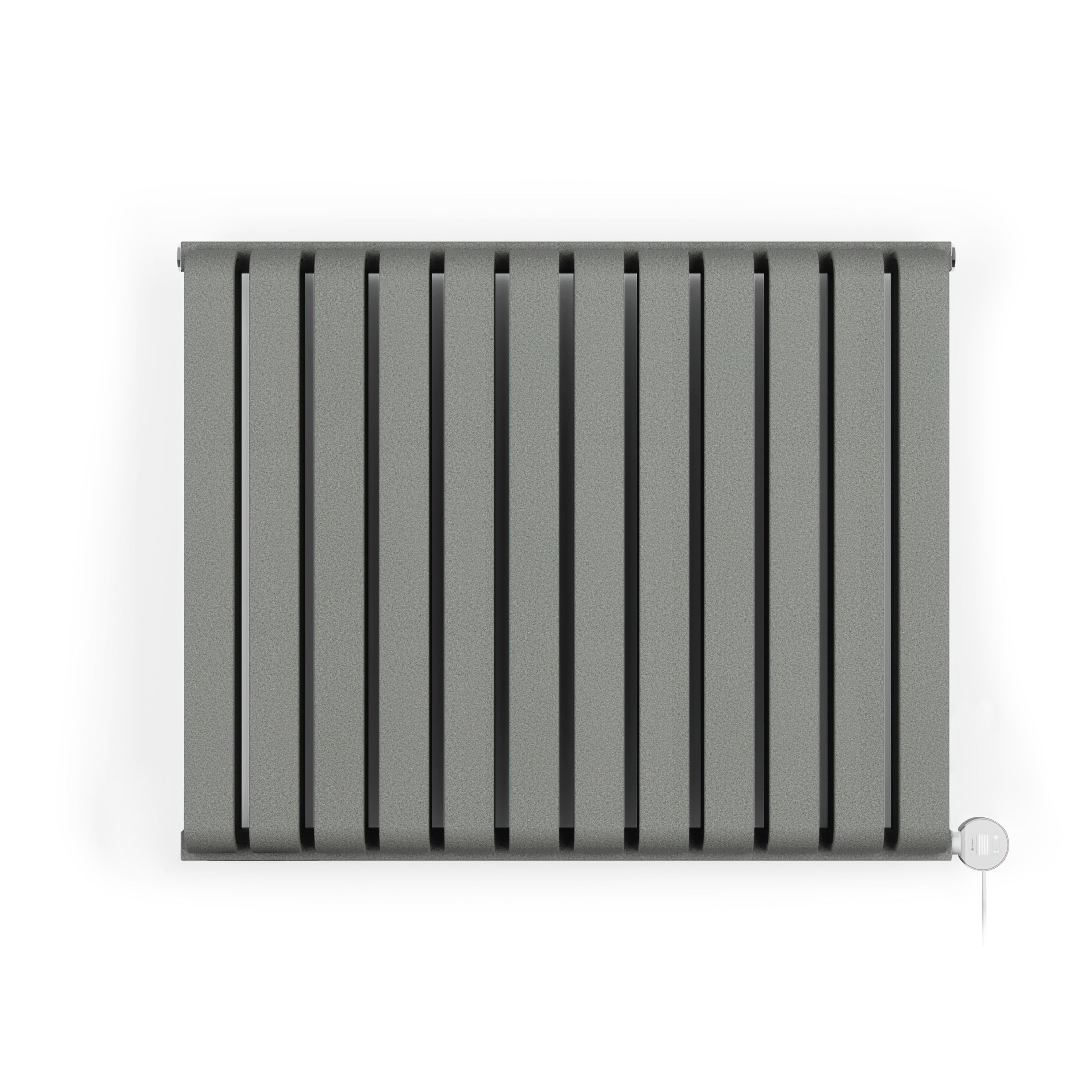 Terma 230V 0.8kW Salt n Pepper Smart Horizontal Oil-filled radiator