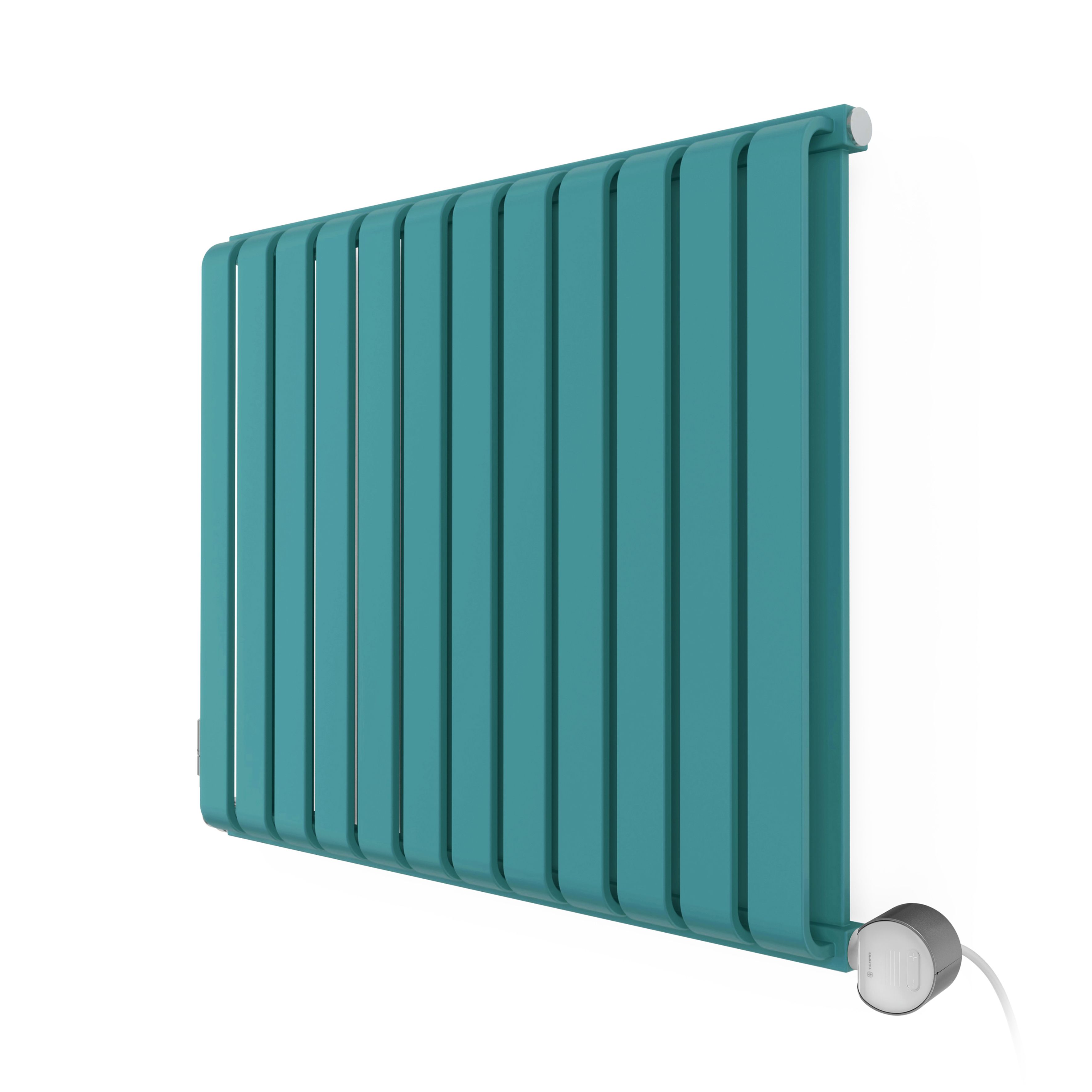 Terma 230V 0.8kW Teal Smart Horizontal Oil-filled radiator