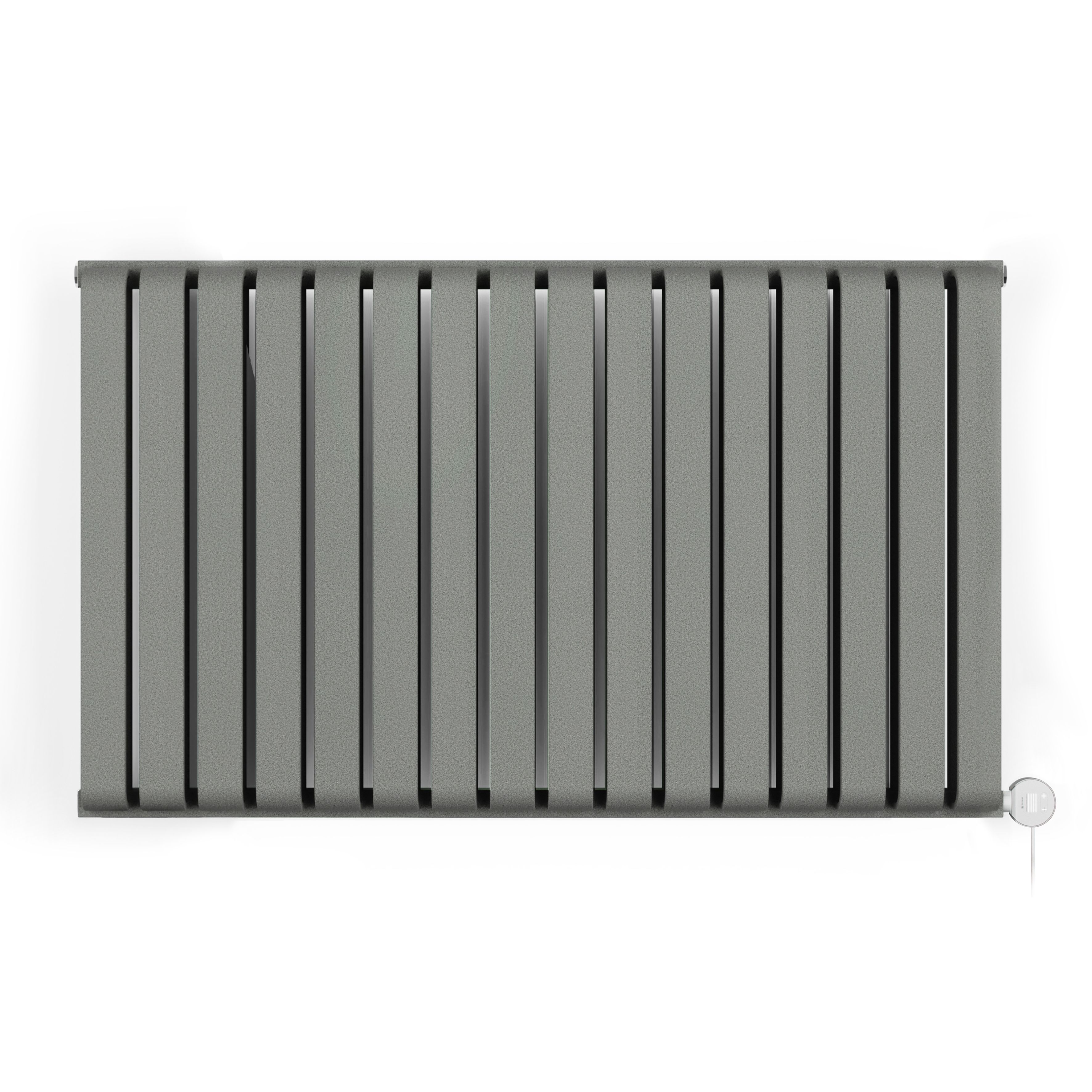 Terma 230V 1.2kW Salt n Pepper Smart Horizontal Oil-filled radiator