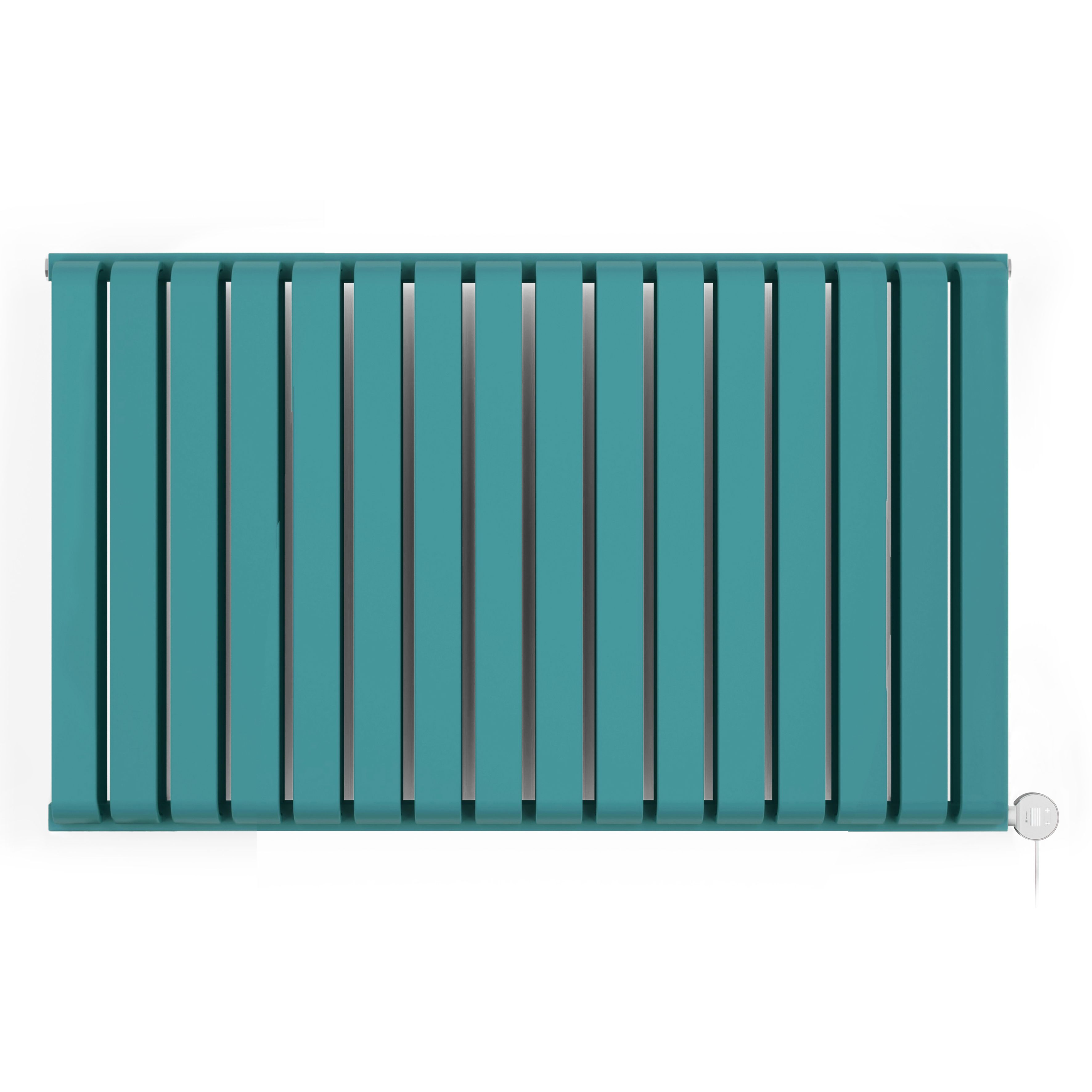 Terma 230V 1.2kW Teal Smart Horizontal Oil-filled radiator
