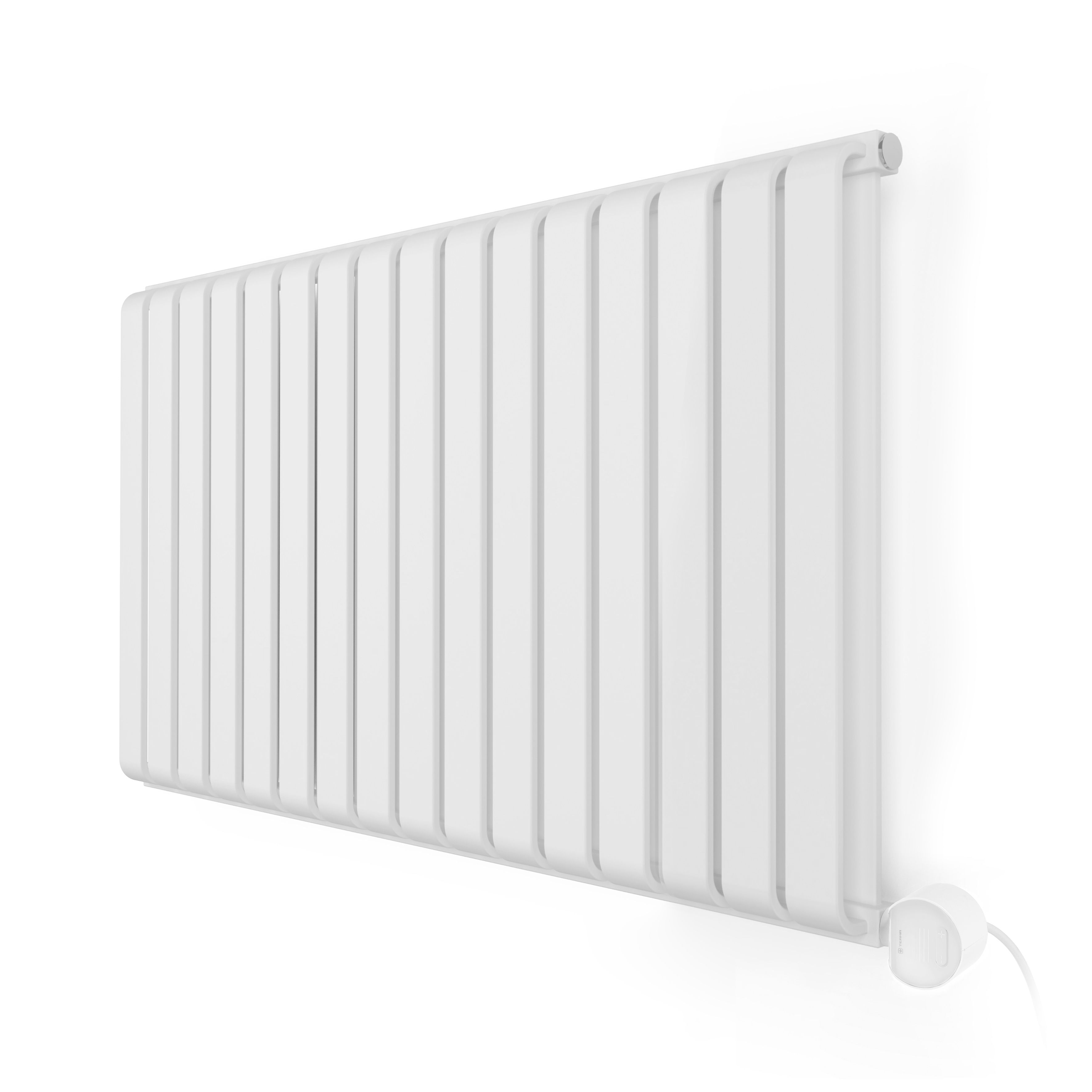 Terma 230V 1.2kW White Smart Horizontal Oil-filled radiator (H) 630mm x (W) 1045mm