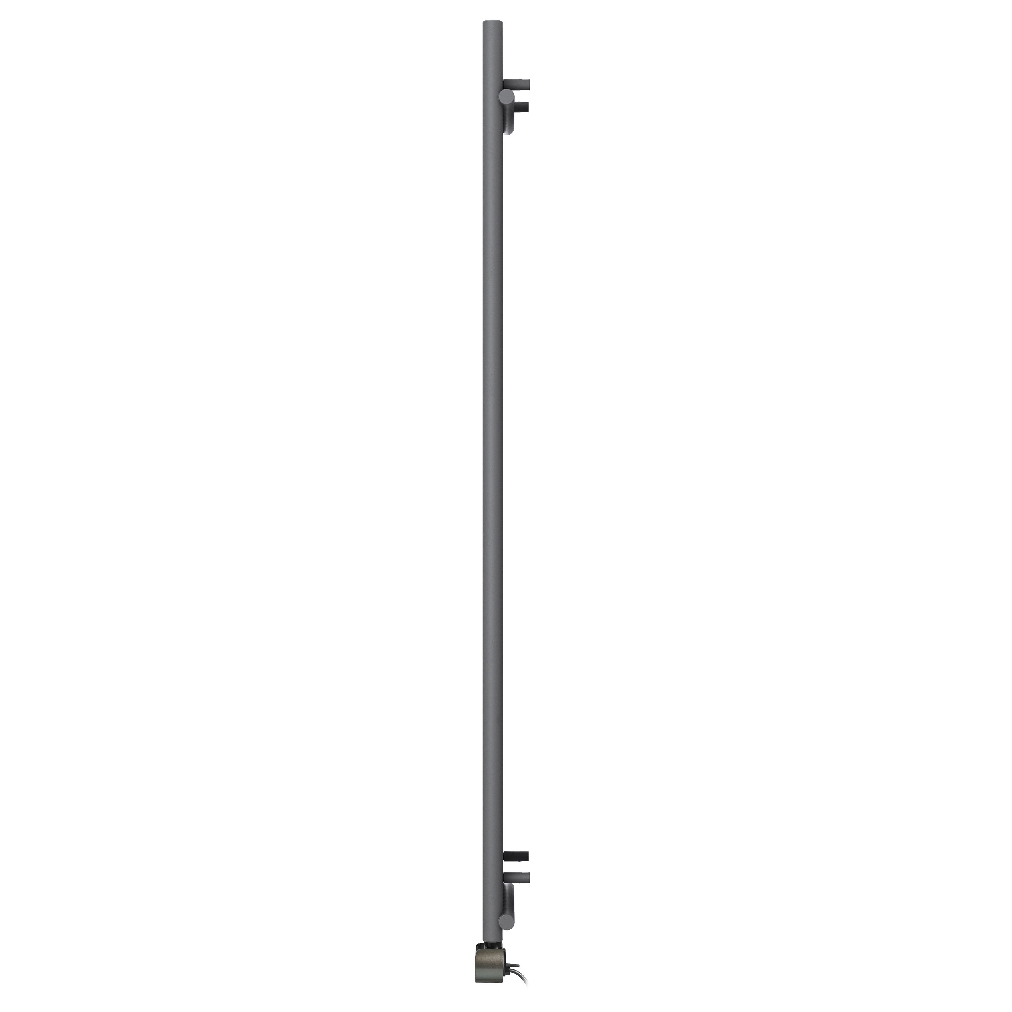 Terma 230V 1.5kW Modern Grey Smart Vertical Oil-filled radiator