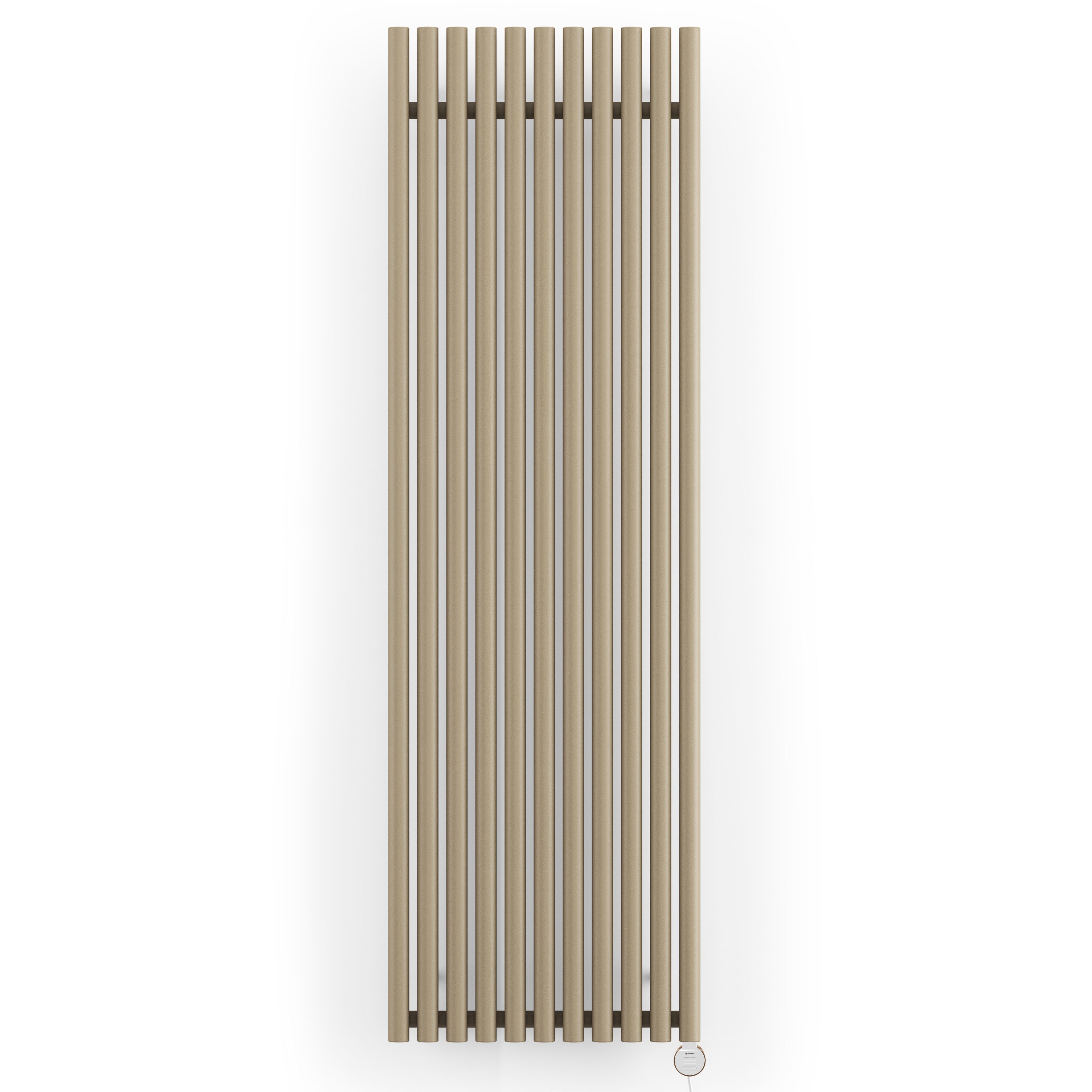 Terma 230V 1.5kW Quartz Mocha Smart Vertical Oil-filled radiator
