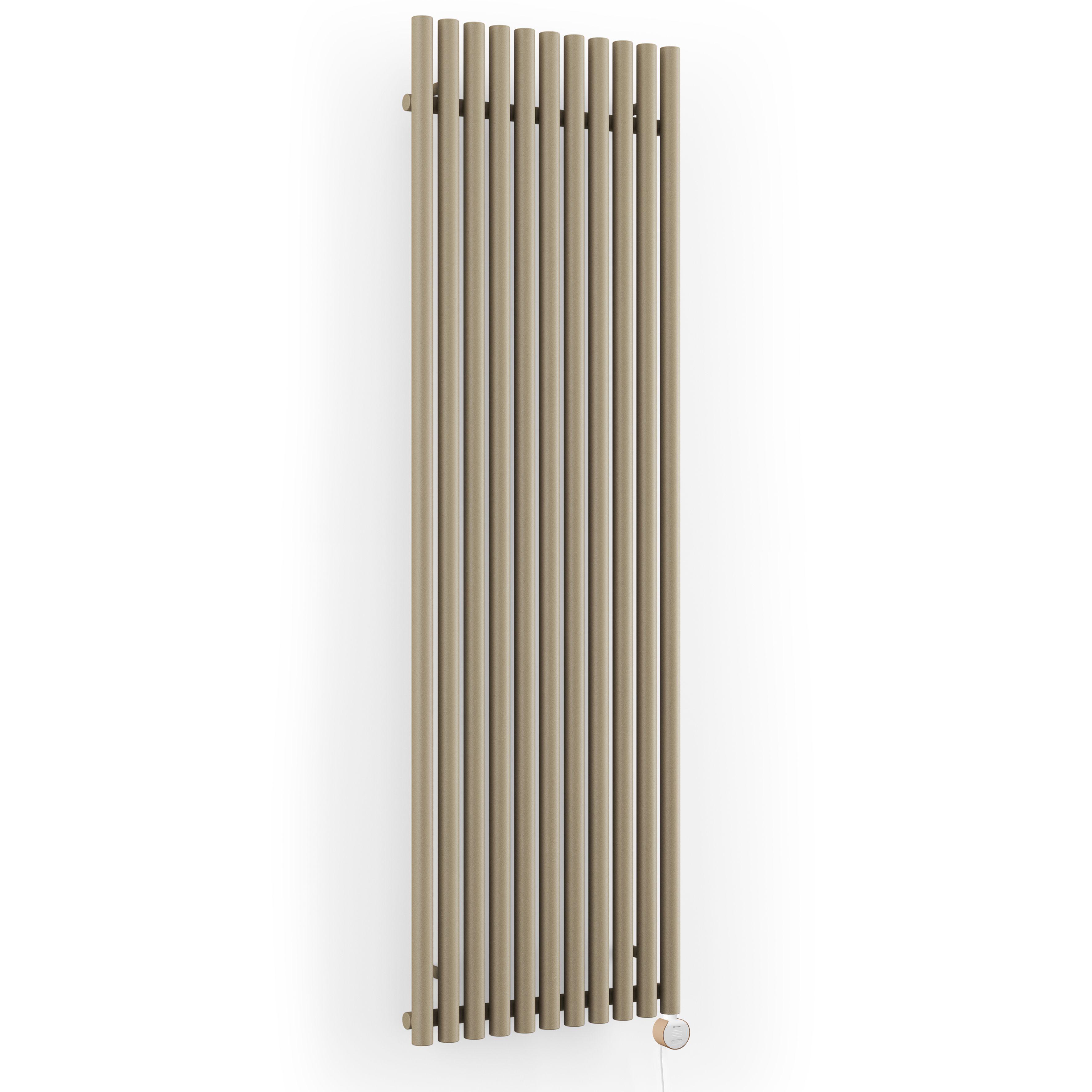 Terma 230V 1.5kW Quartz Mocha Smart Vertical Oil-filled radiator