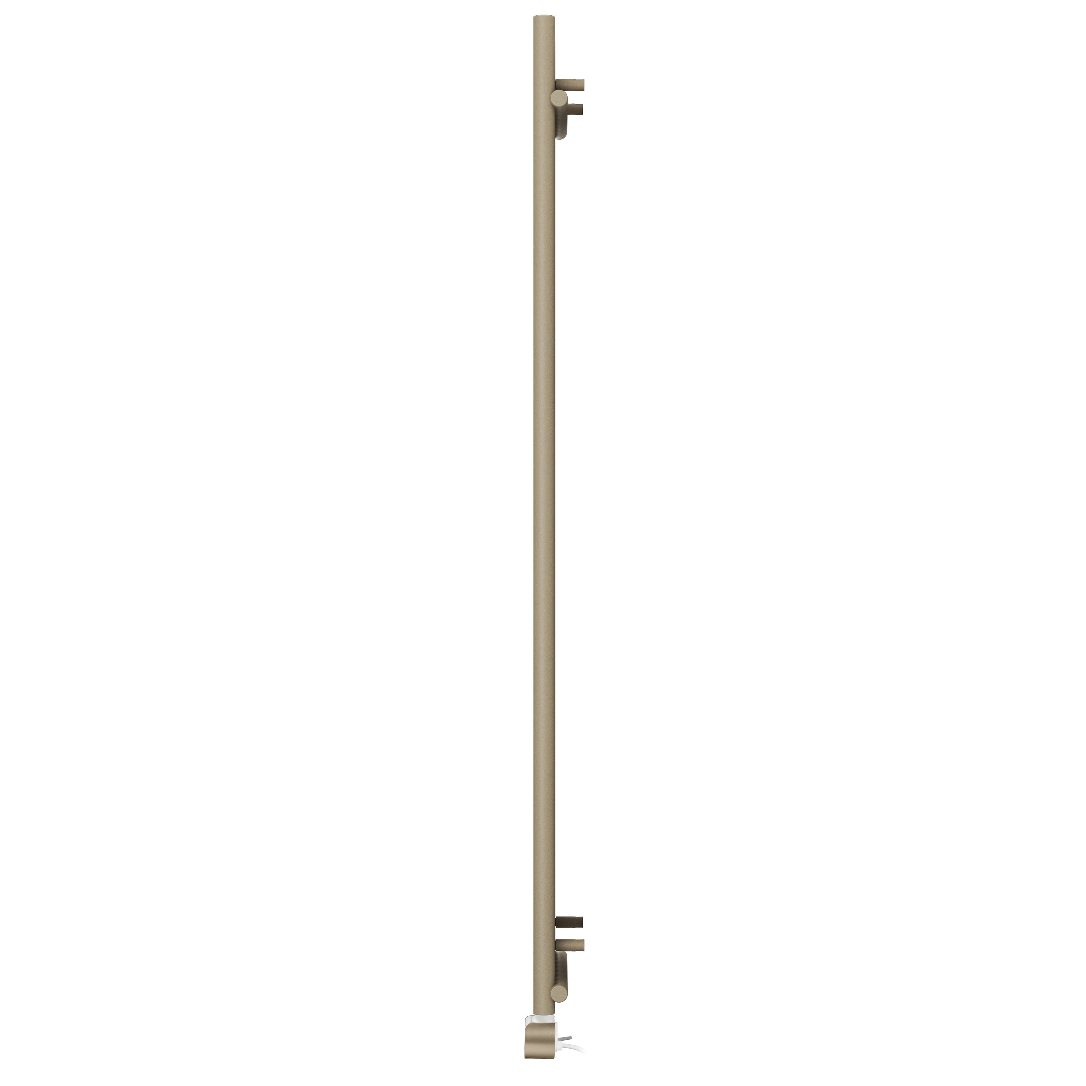 Terma 230V 1.5kW Quartz Mocha Smart Vertical Oil-filled radiator