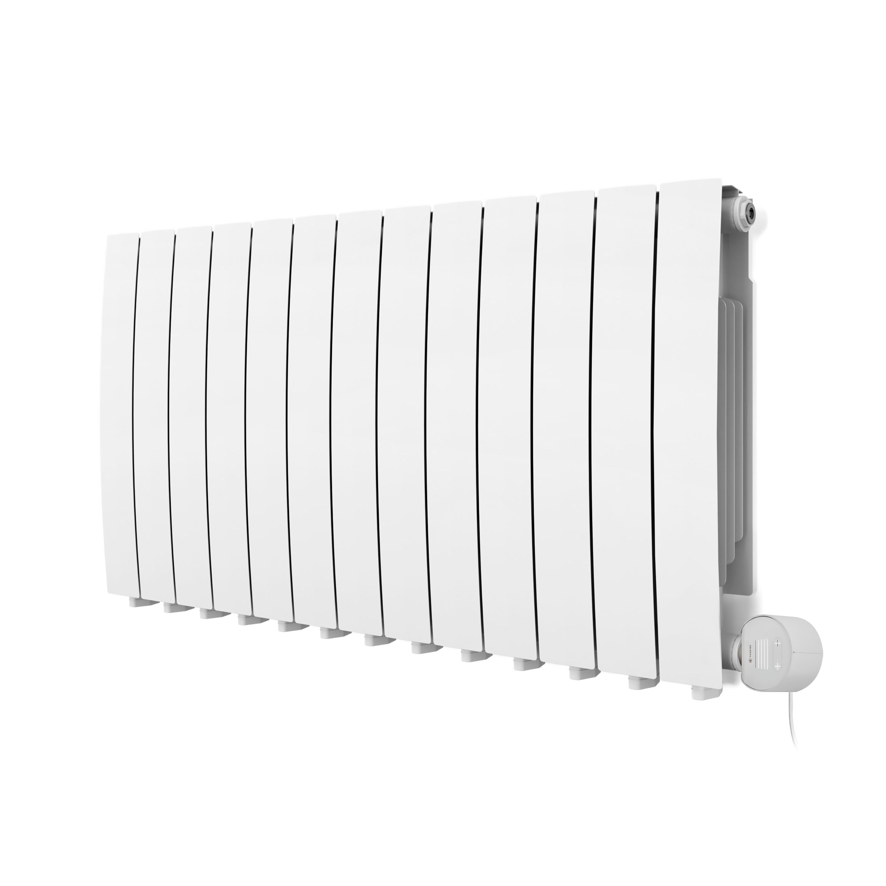 Terma 230V 1.5kW White Smart Horizontal Oil-filled radiator (H) 590mm x (W) 1040mm