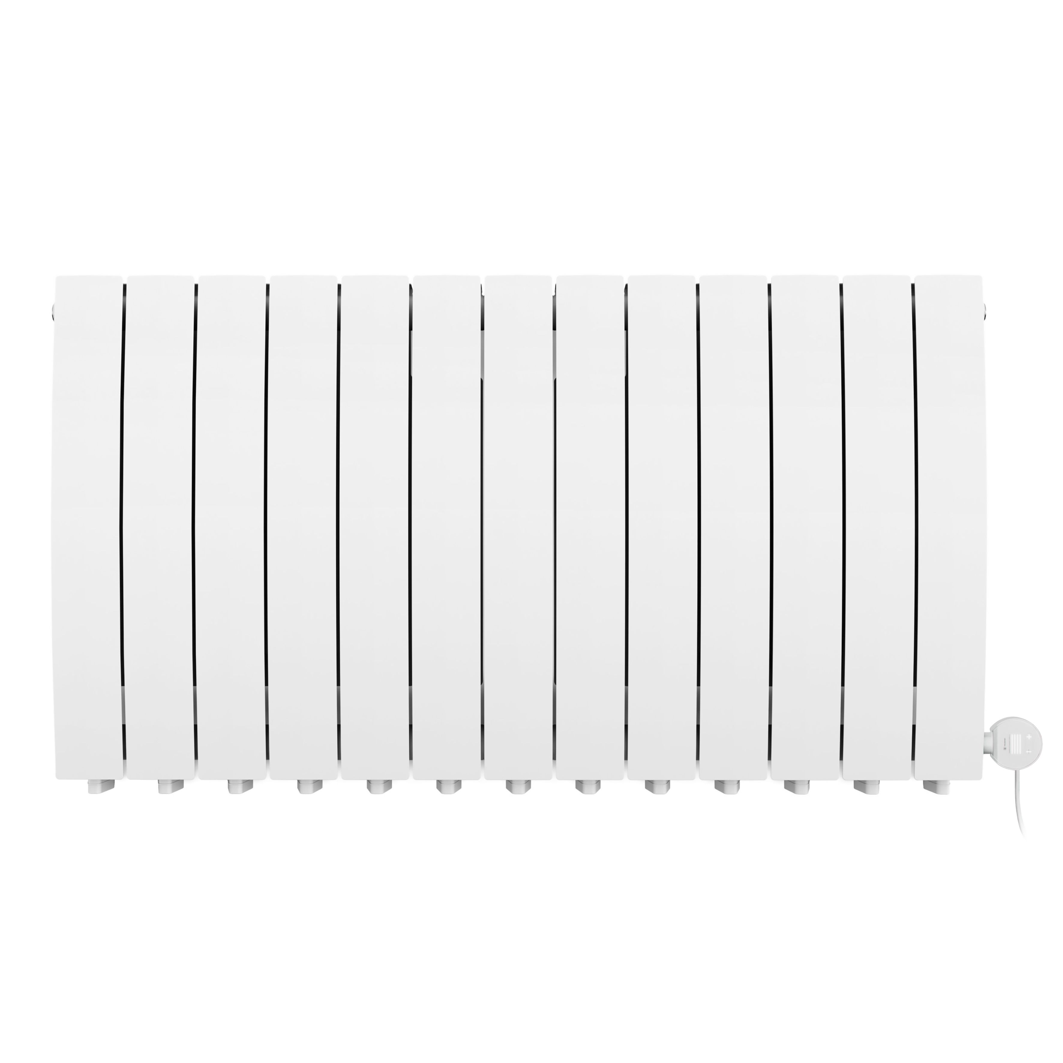 Terma 230V 1.5kW White Smart Horizontal Oil-filled radiator (H) 590mm x (W) 1040mm