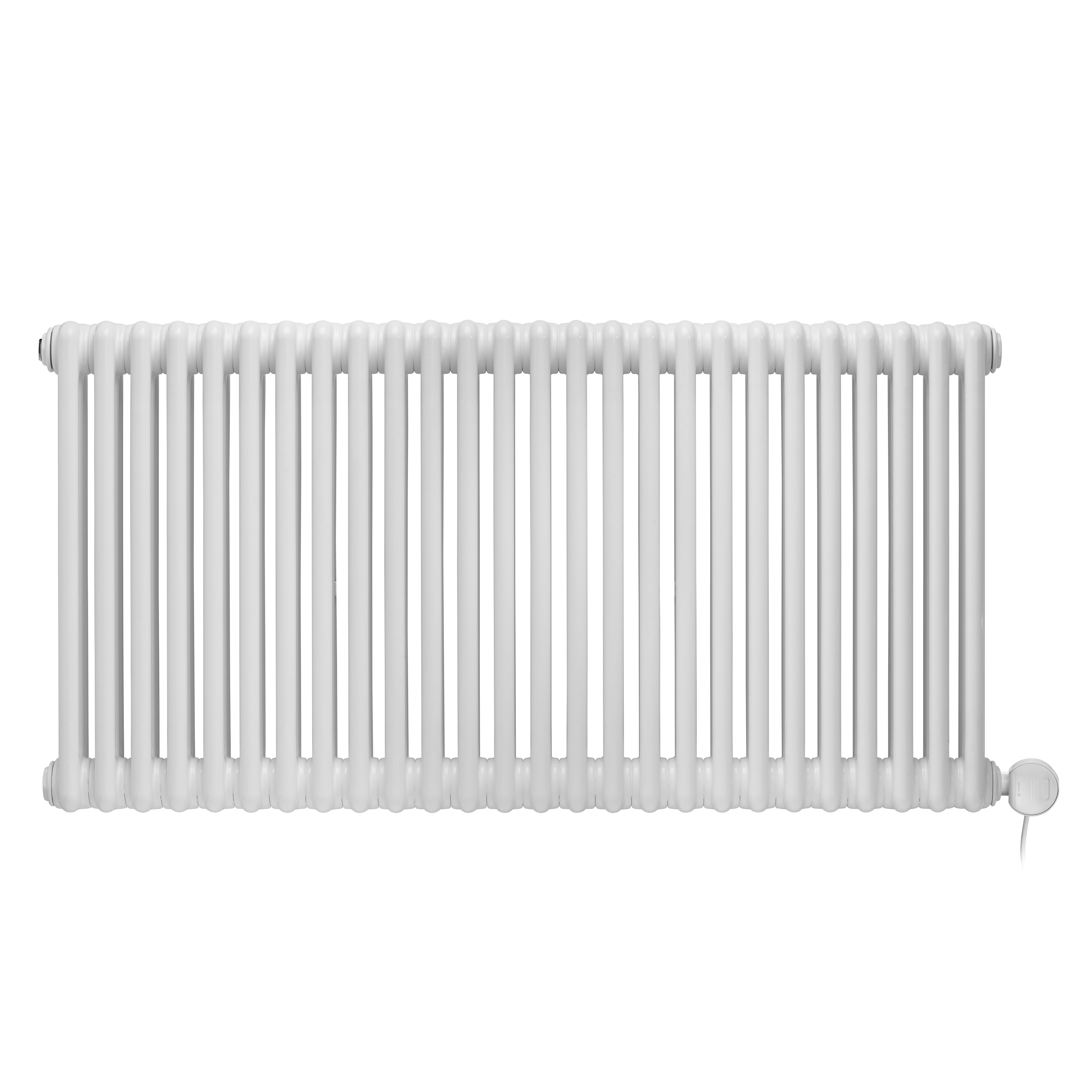 Terma 230V 1.5kW White Smart Horizontal Oil-filled radiator (H) 600mm x (W) 1194mm