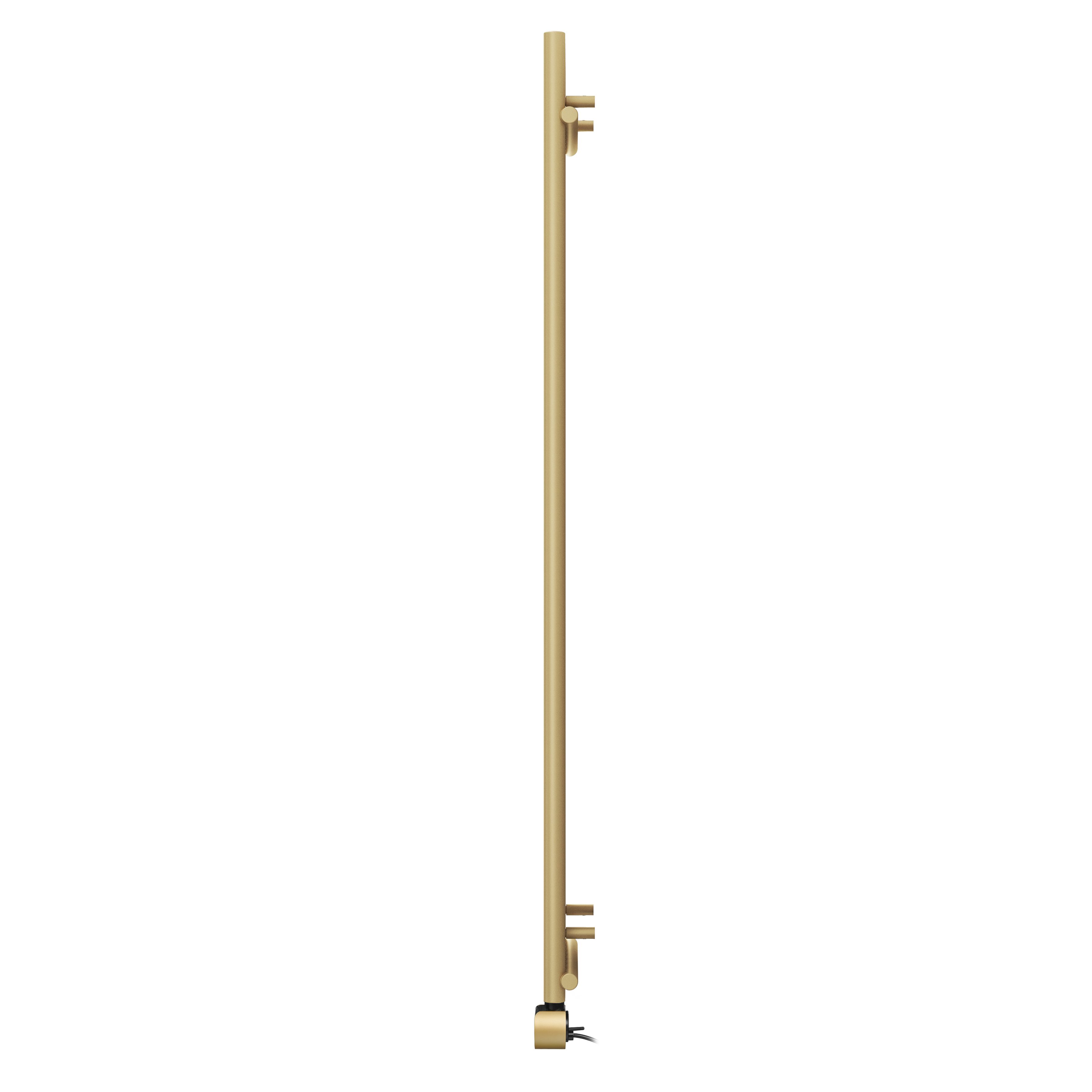 Terma 230V 1kW Brass Smart Vertical Oil-filled radiator