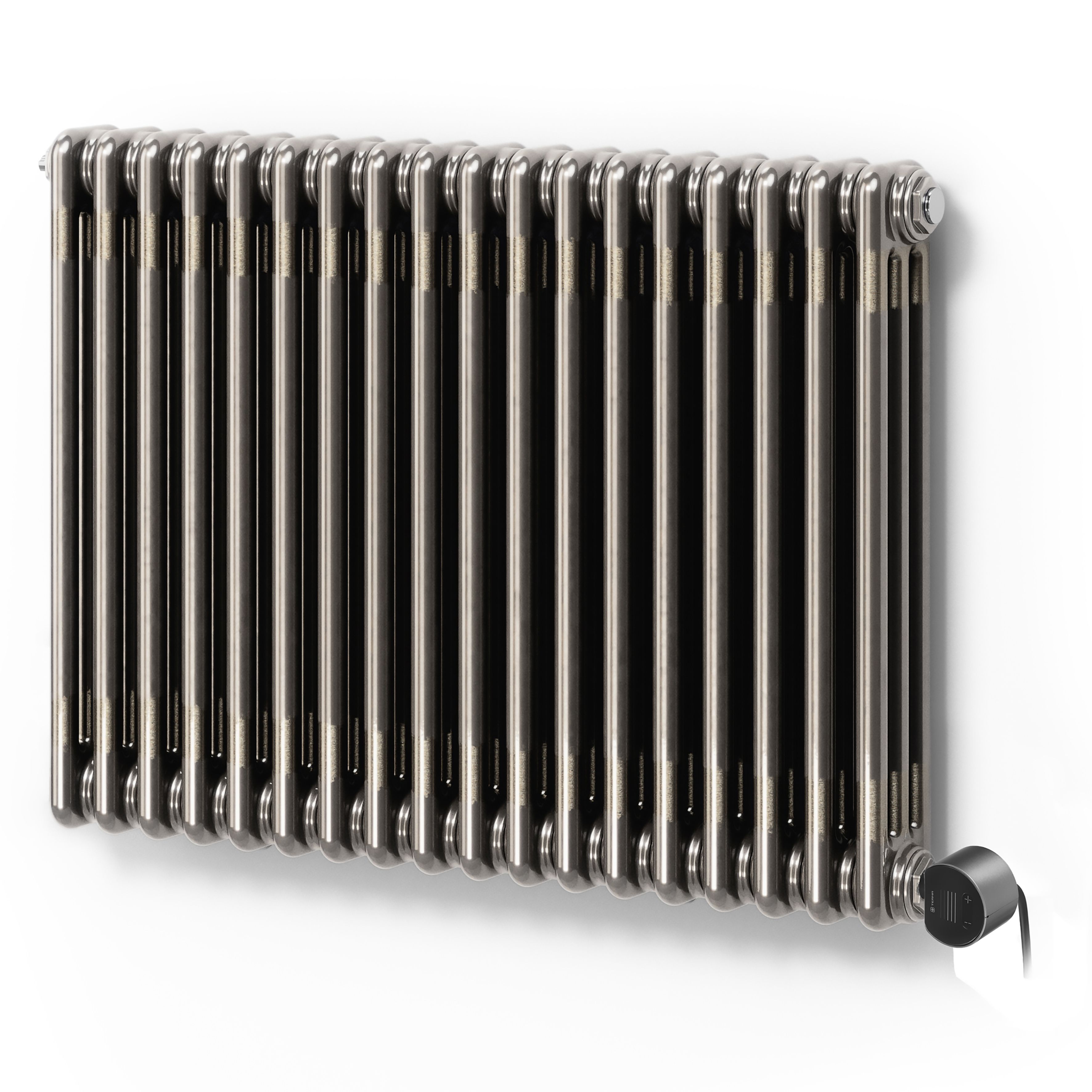 Terma 230V 1kW Clear Lacquer Smart Horizontal Oil-filled radiator