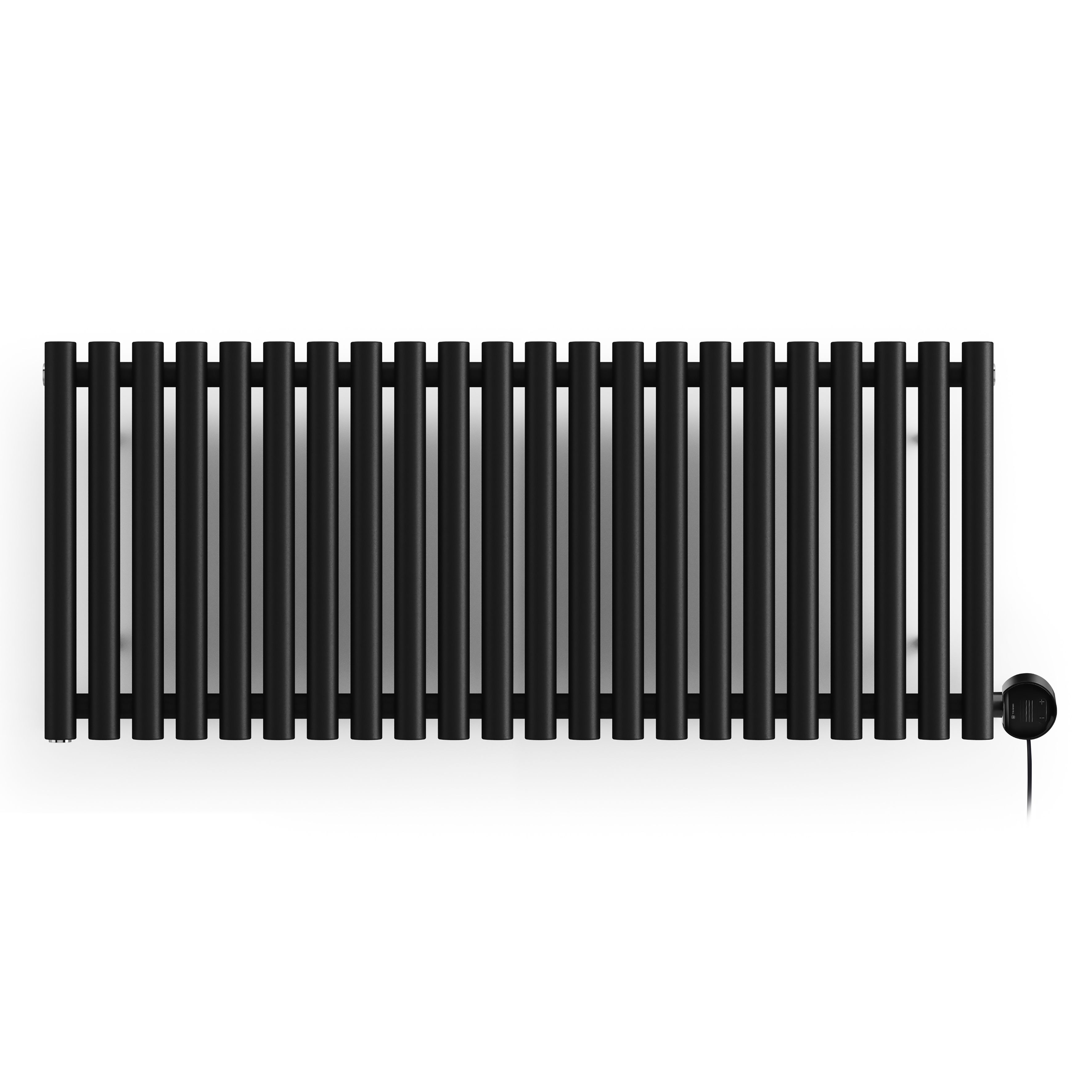 Terma 230V 1kW Heban Black Smart Horizontal Oil-filled radiator