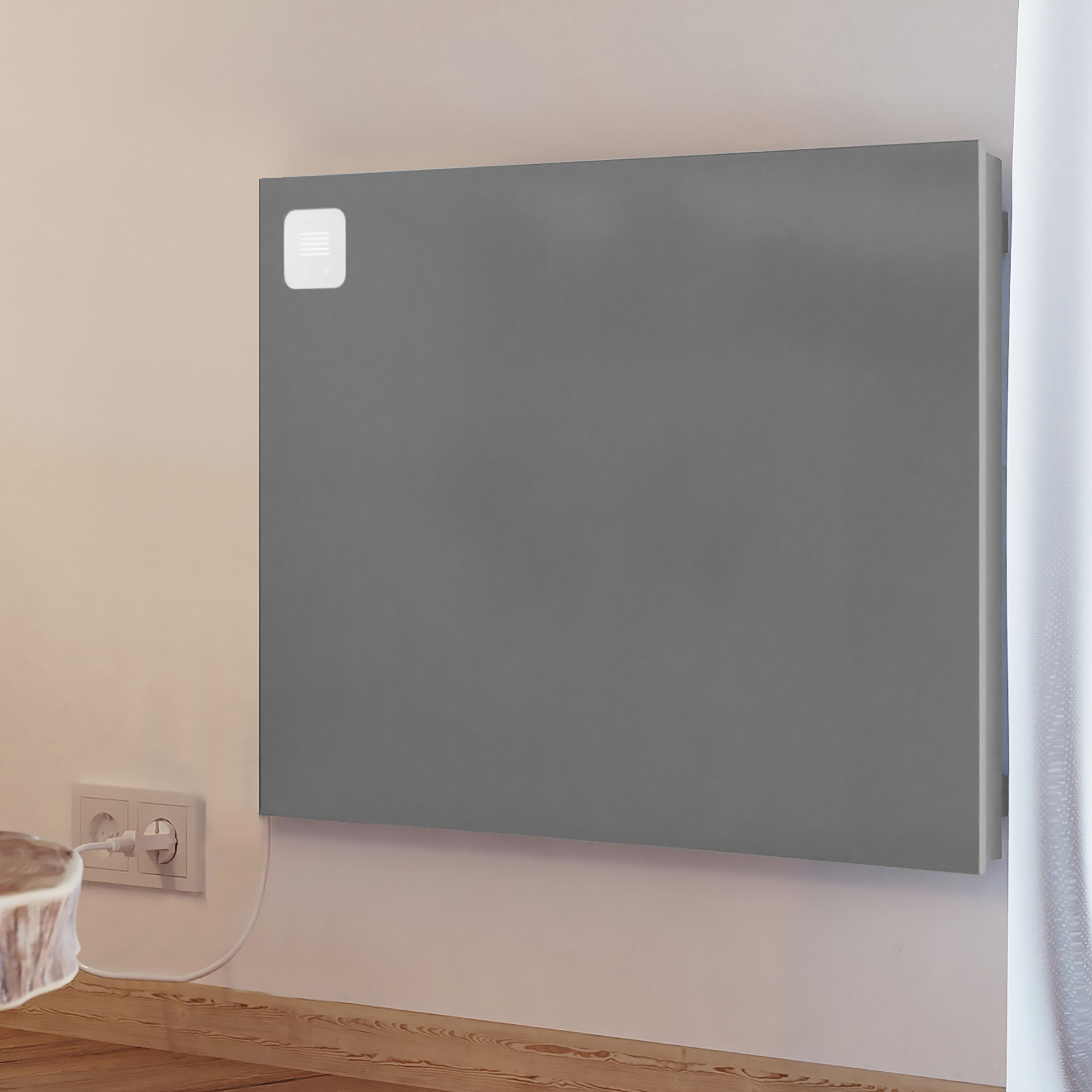 Terma 230V 1kW Inox Smart Horizontal Oil-free radiator