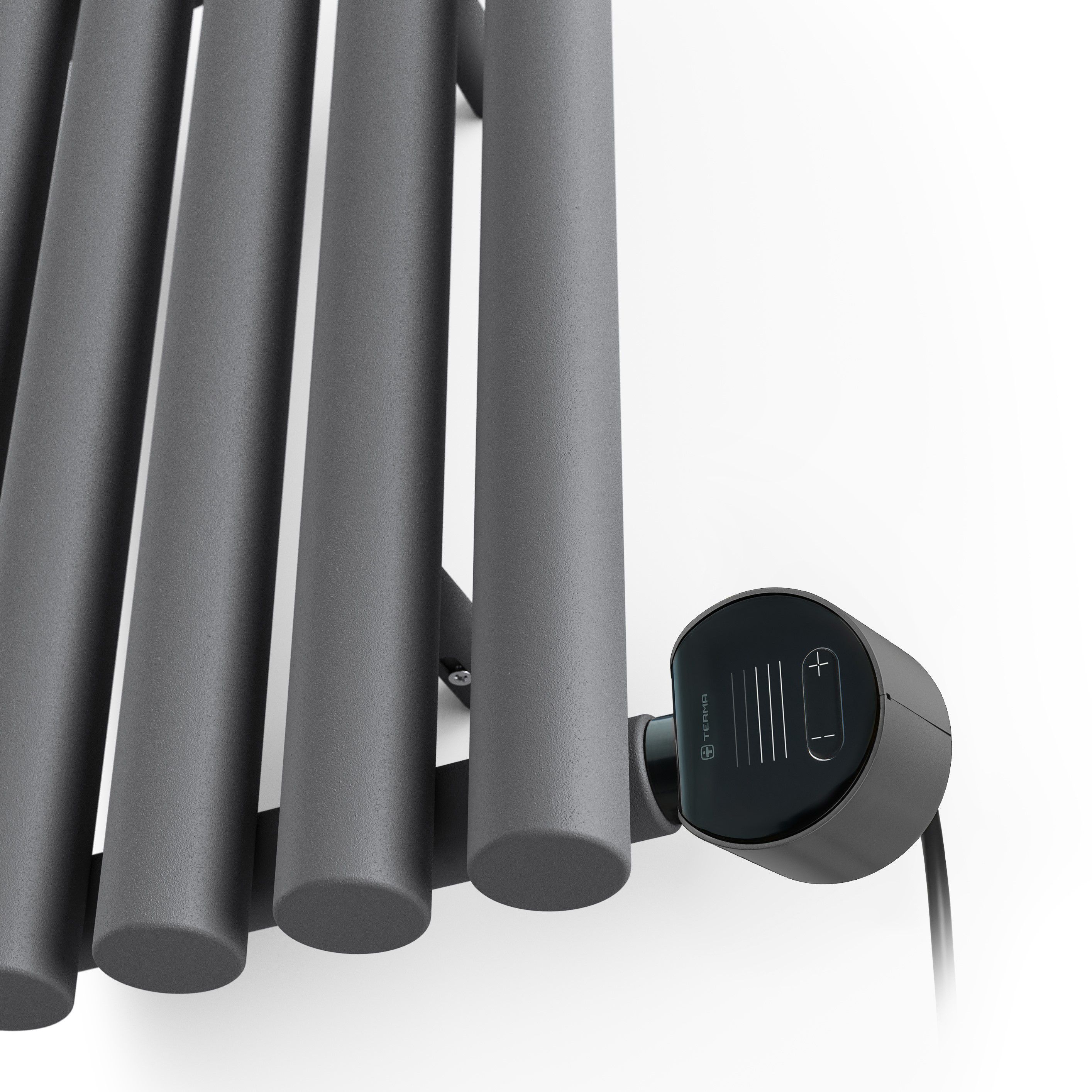 Terma 230V 1kW Modern Grey Smart Horizontal Oil-filled radiator