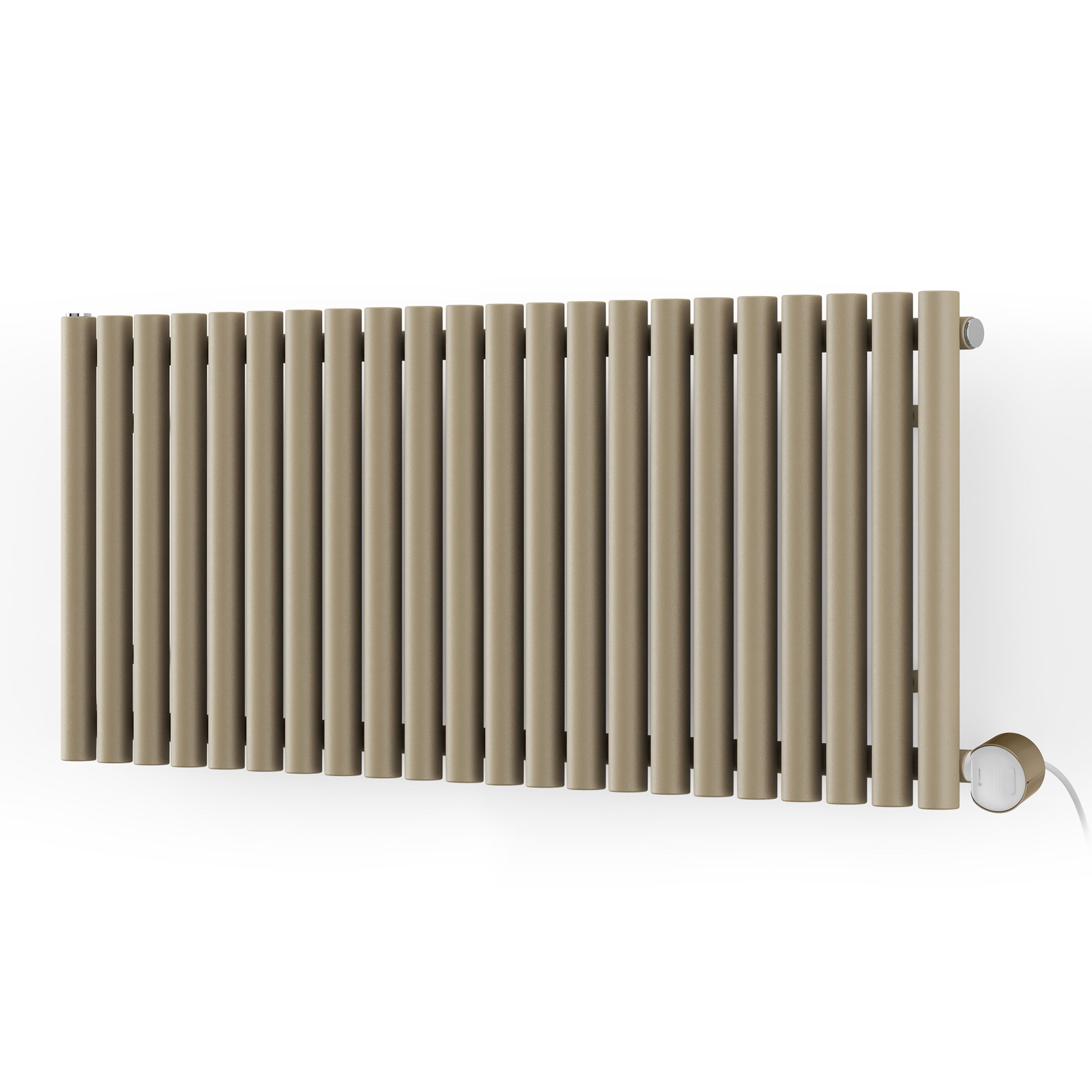 Terma 230V 1kW Quartz Mocha Smart Horizontal Oil-filled radiator