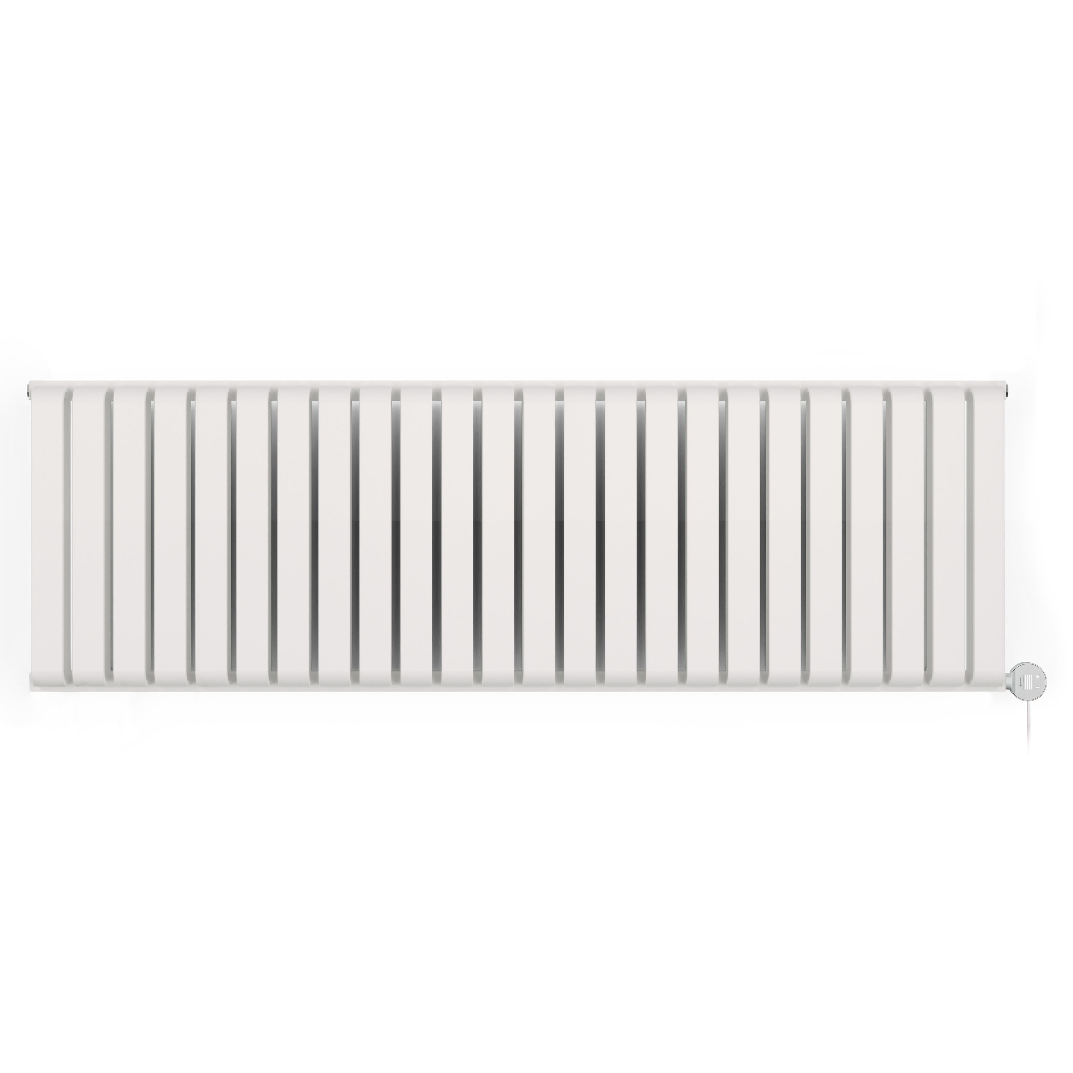 Terma 230V 1kW White Smart Horizontal Oil-filled radiator (H) 330mm x (W) 1565mm