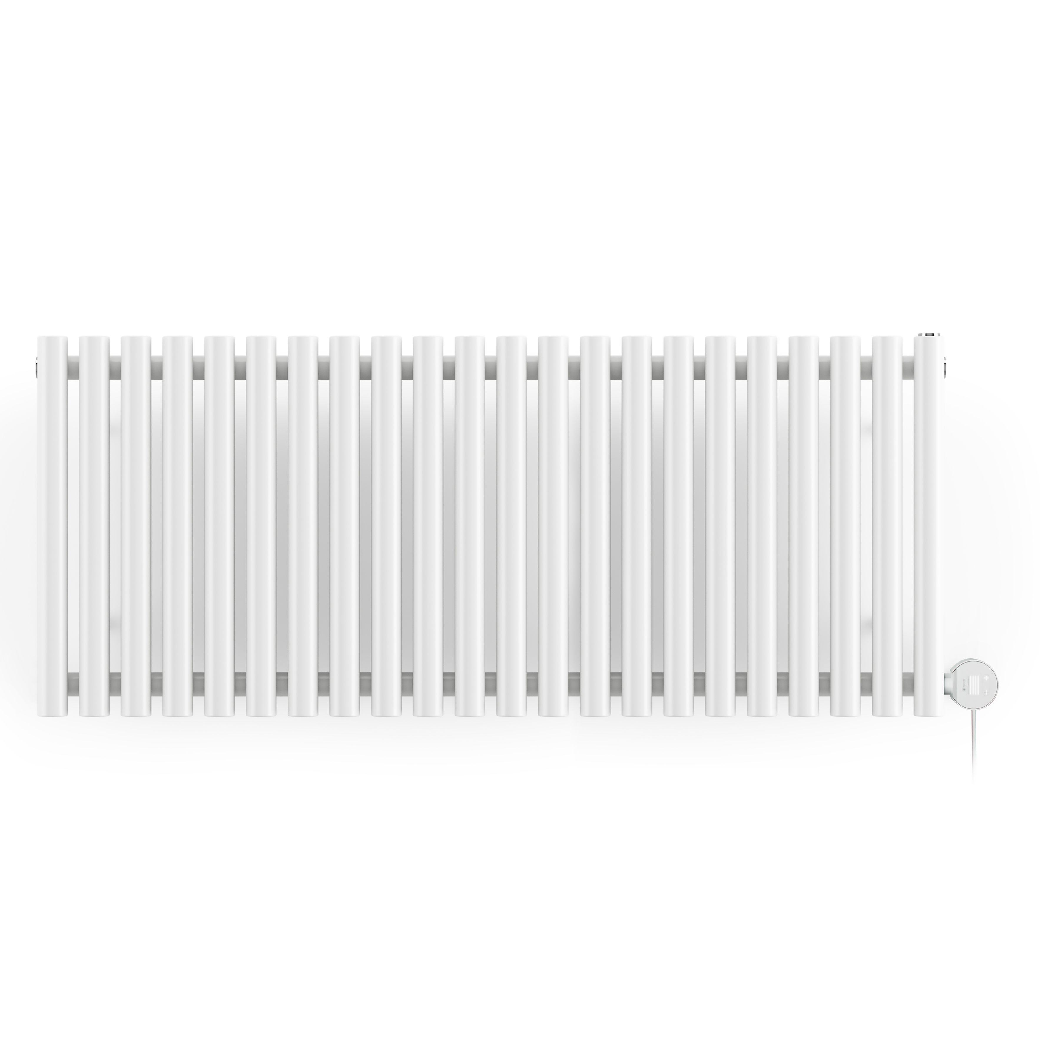 Terma 230V 1kW White Smart Horizontal Oil-filled radiator (H) 580mm x (W) 1195mm