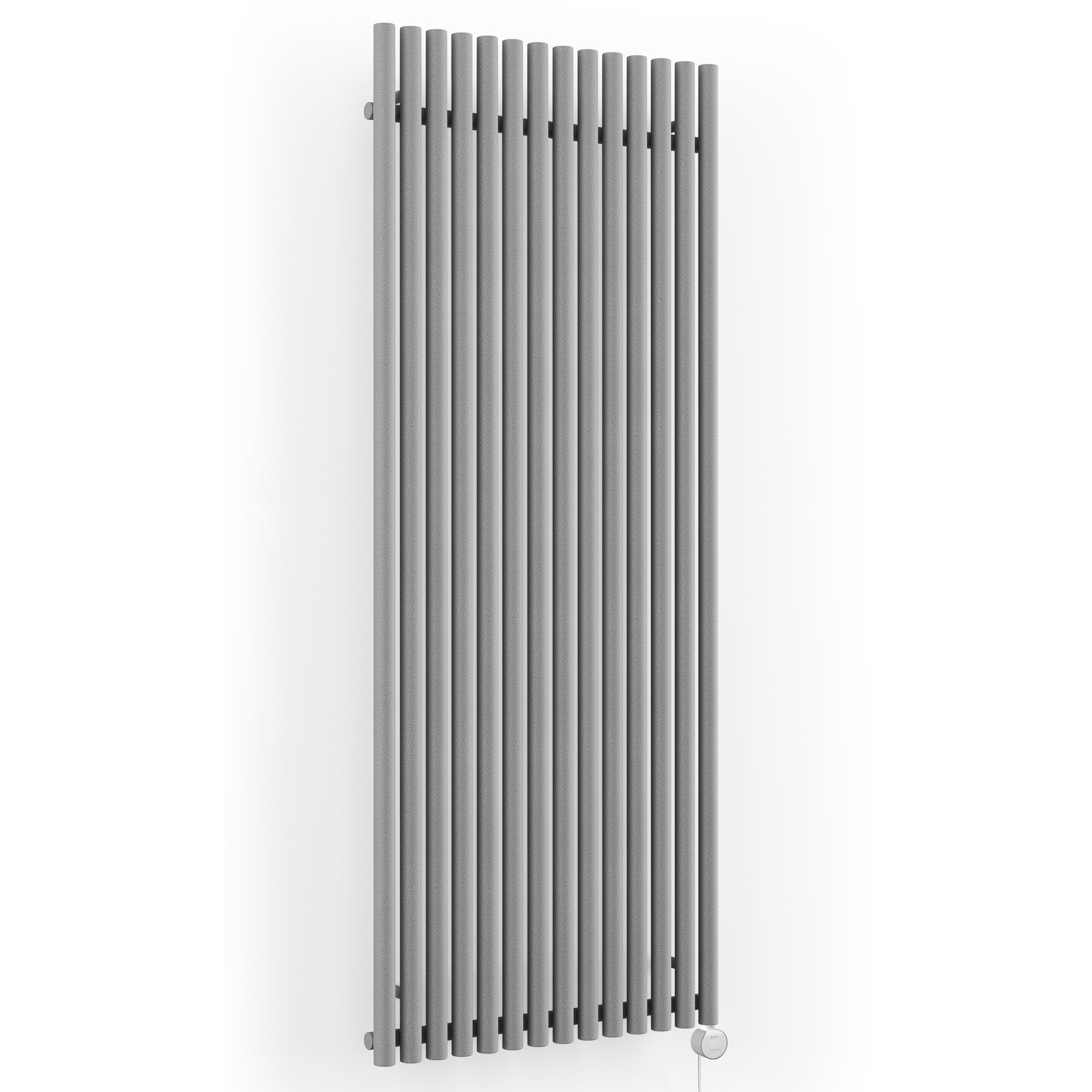 Terma 230V 2kW Salt n Pepper Smart Vertical Oil-filled radiator