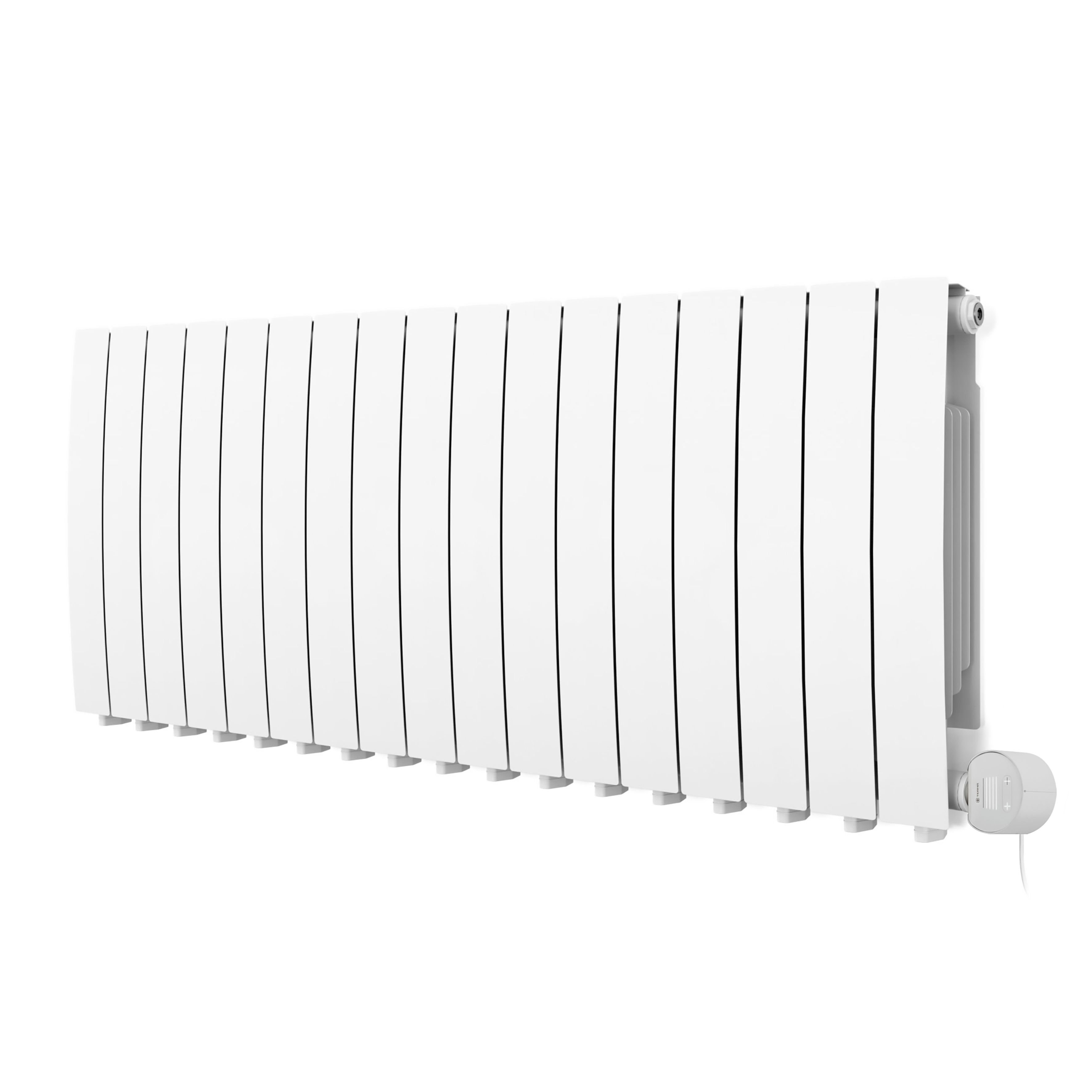 Terma 230V 2kW White Smart Horizontal Oil-filled radiator
