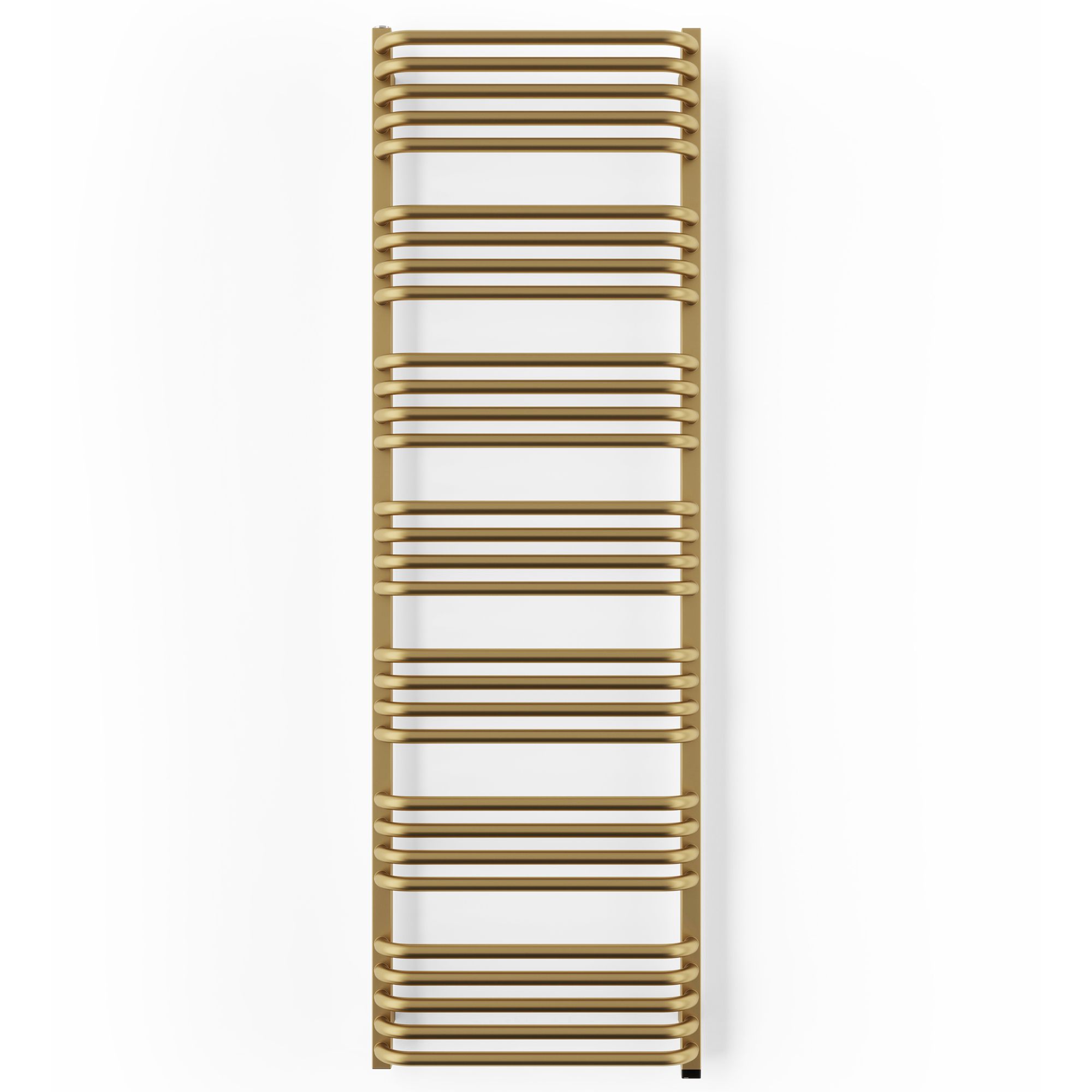 Terma Alex ONE Brass effect Flat Towel warmer (W)500mm x (H)1580mm