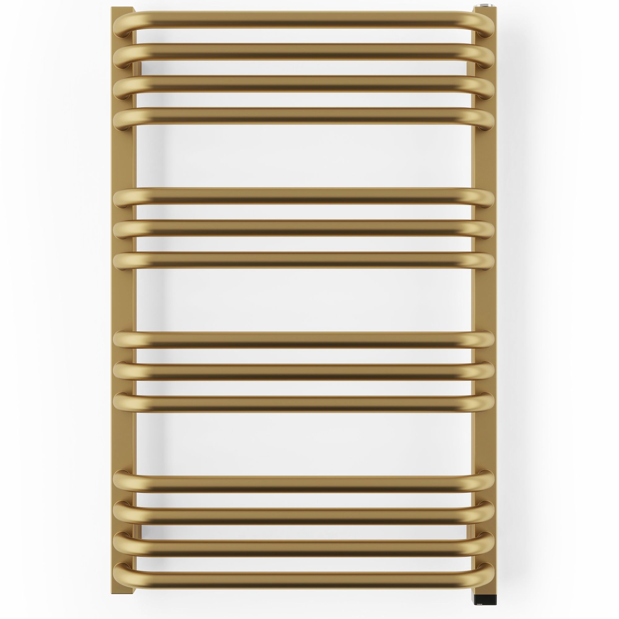 Terma Alex ONE Brass effect Flat Towel warmer (W)500mm x (H)760mm