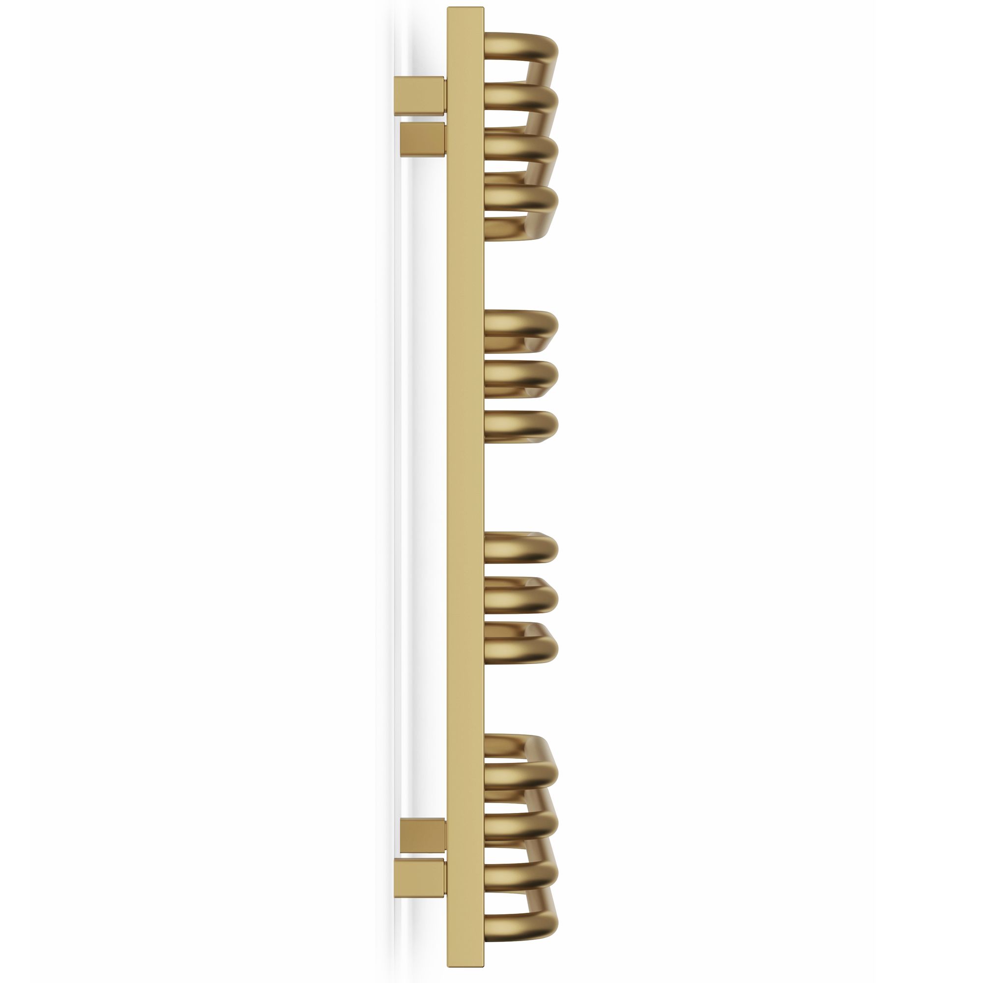 Terma Alex ONE Brass effect Flat Towel warmer (W)500mm x (H)760mm