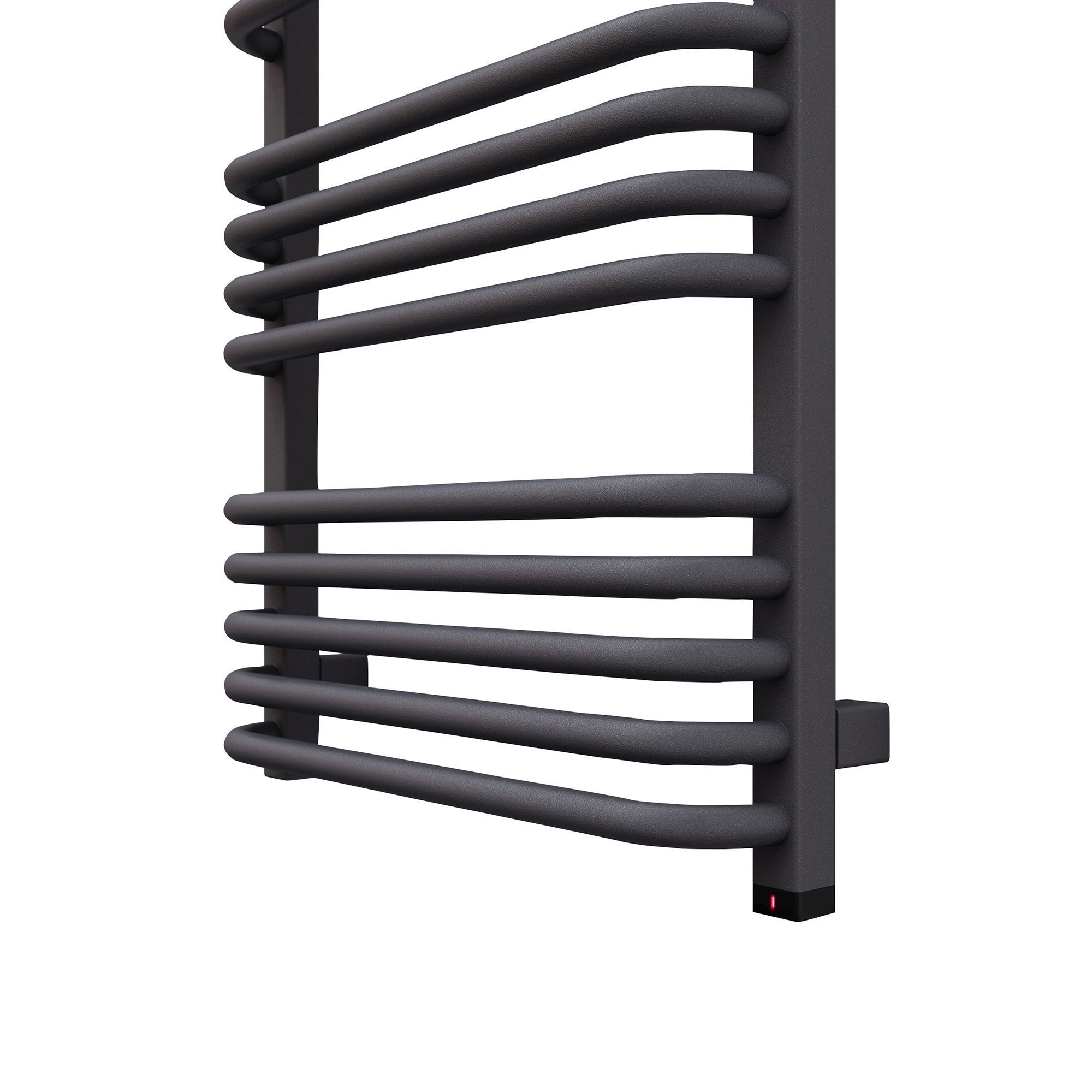 Terma Alex ONE Modern grey Towel warmer (W)500mm x (H)1140mm