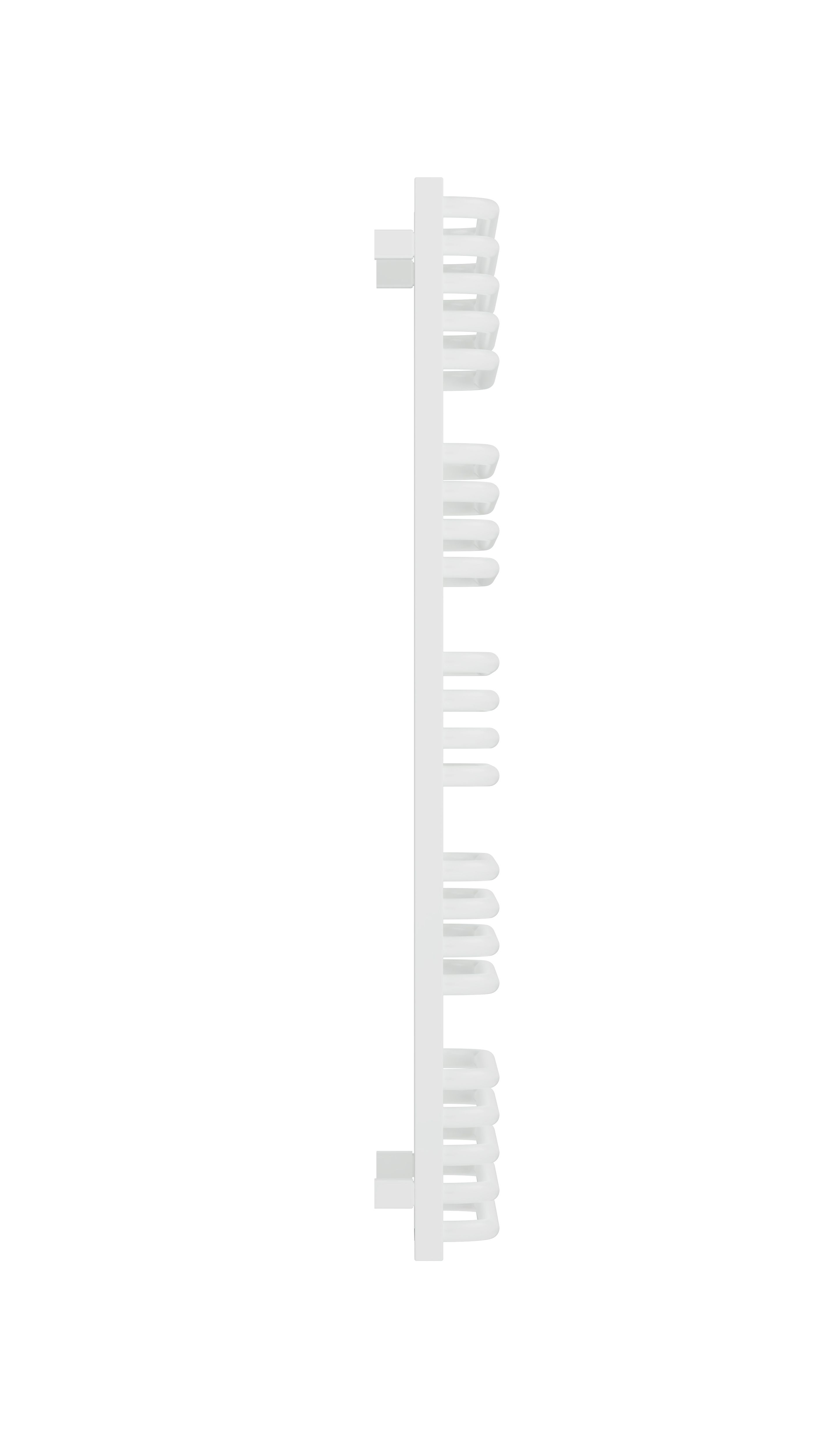 Terma Alex White Towel warmer (W)500mm x (H)1140mm