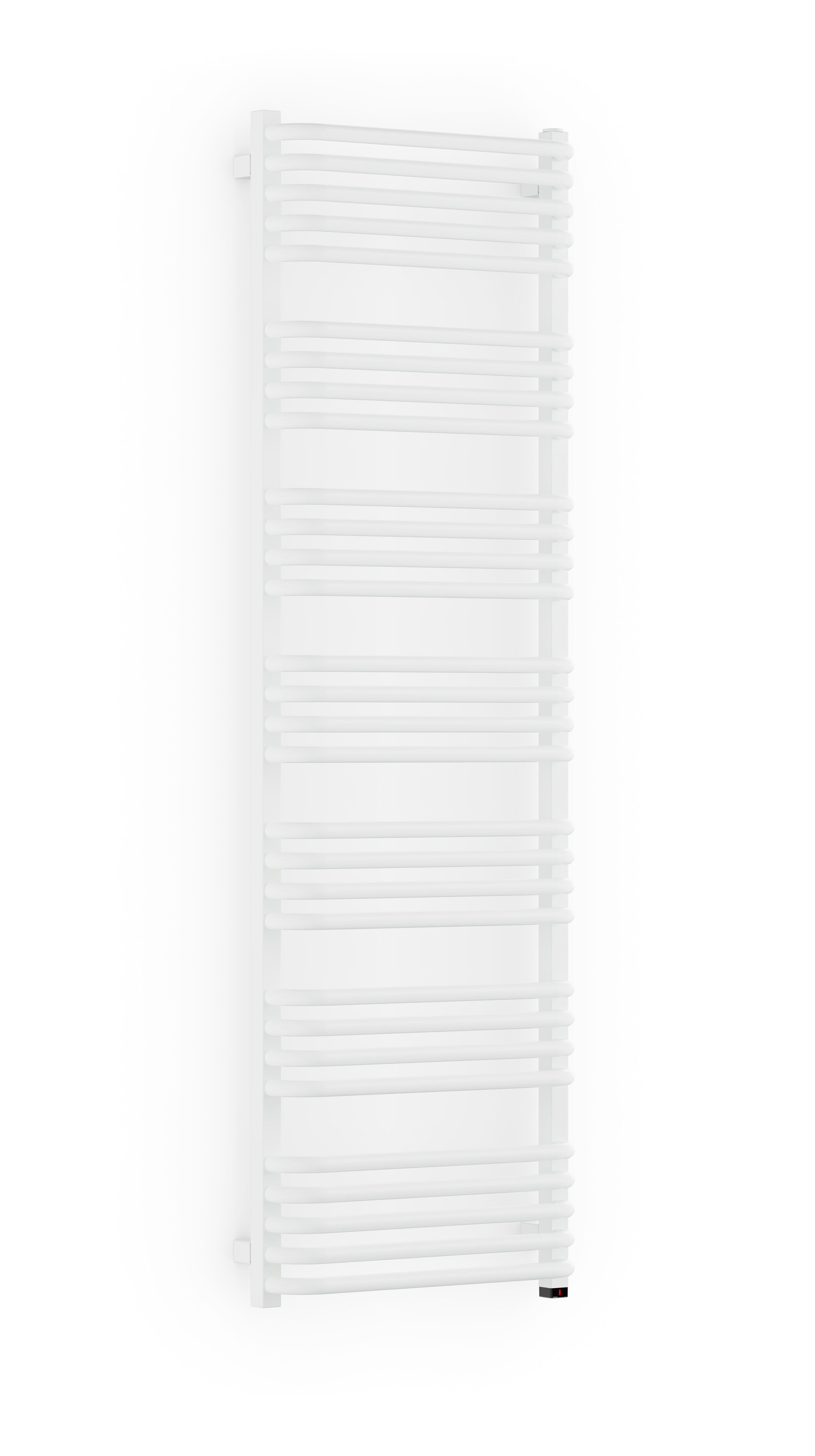 Terma Alex White Towel warmer (W)500mm x (H)1580mm