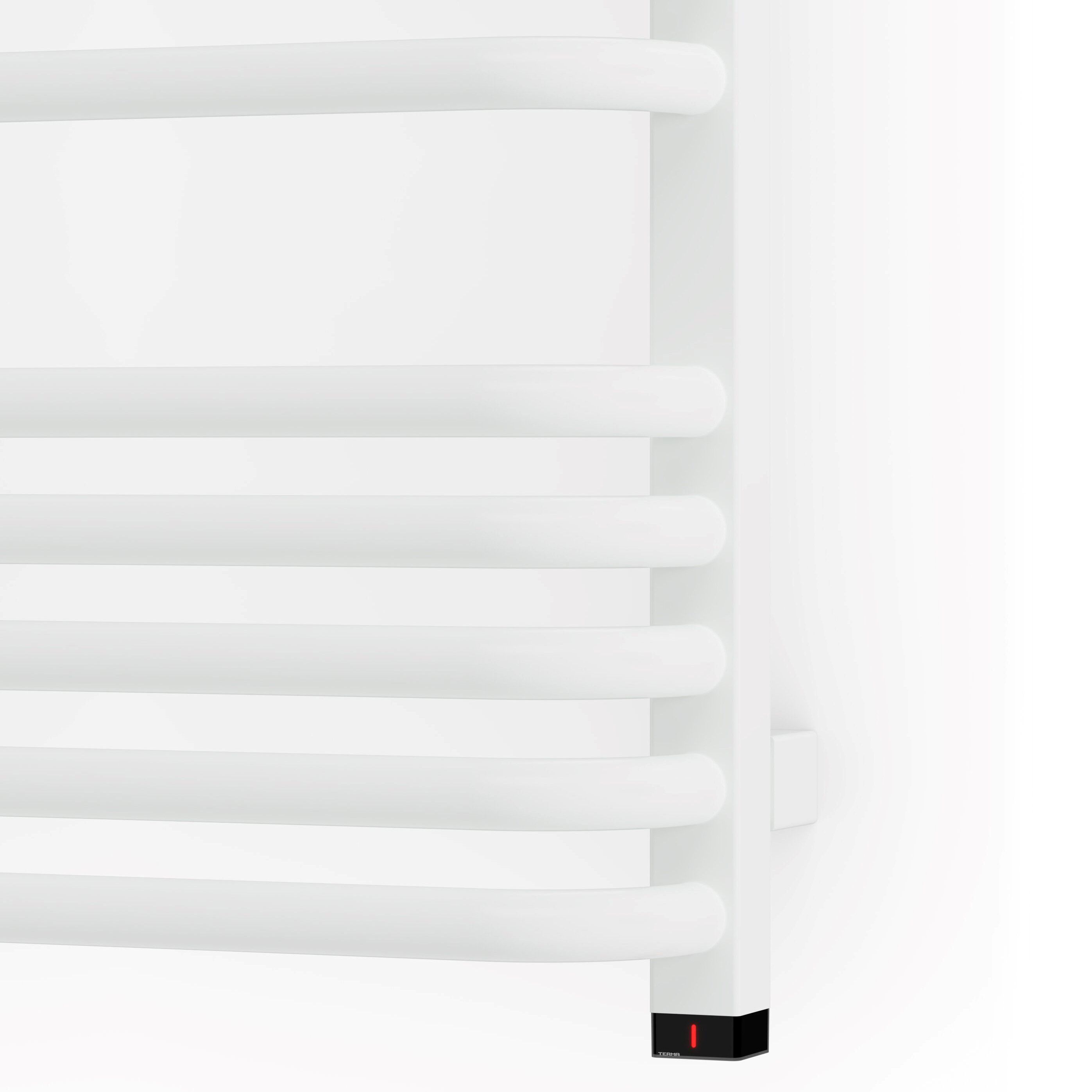 Terma Alex White Towel warmer (W)500mm x (H)1580mm