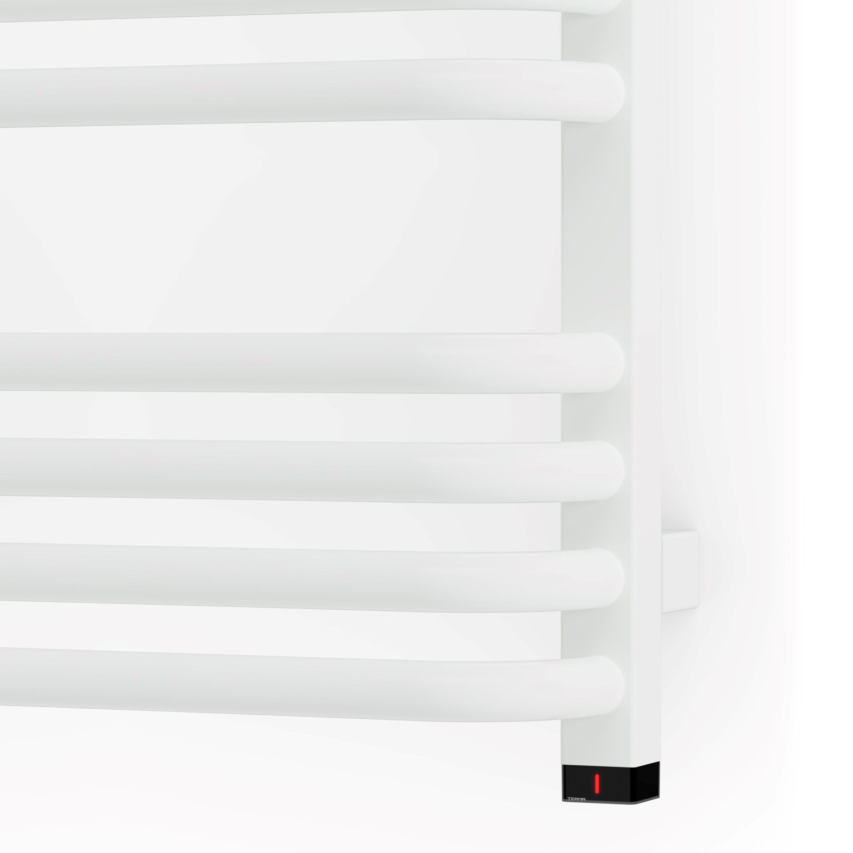 Terma Alex White Towel warmer (W)500mm x (H)760mm