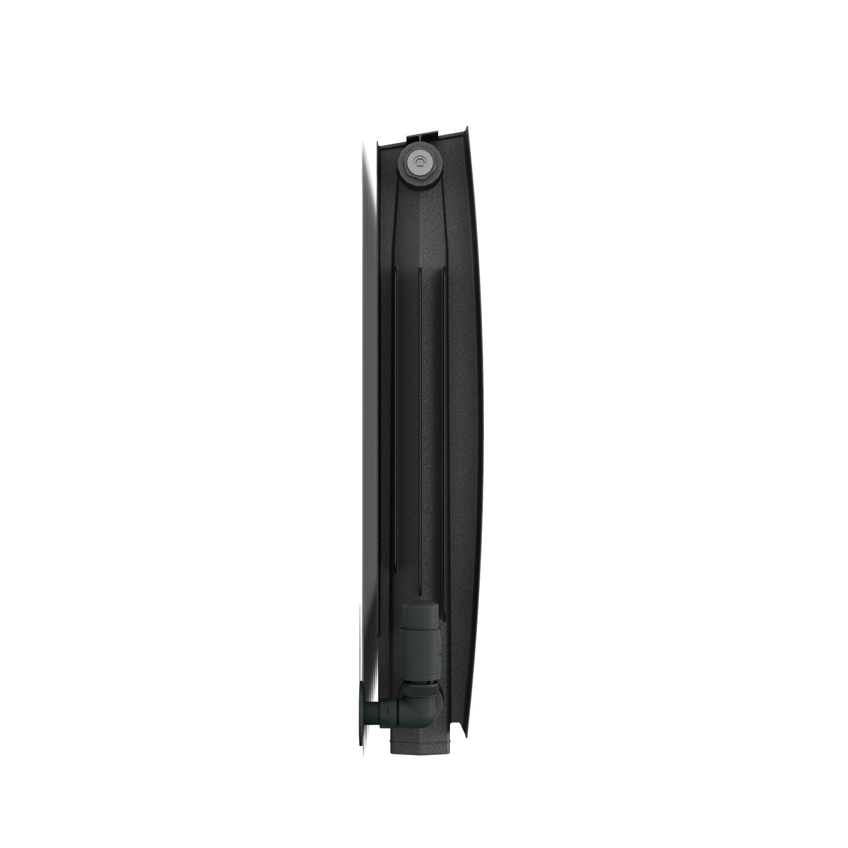 Terma Bergamo Graphite Hydronic Horizontal Designer 3842BTU Radiator, (W)800mm x (H)590mm