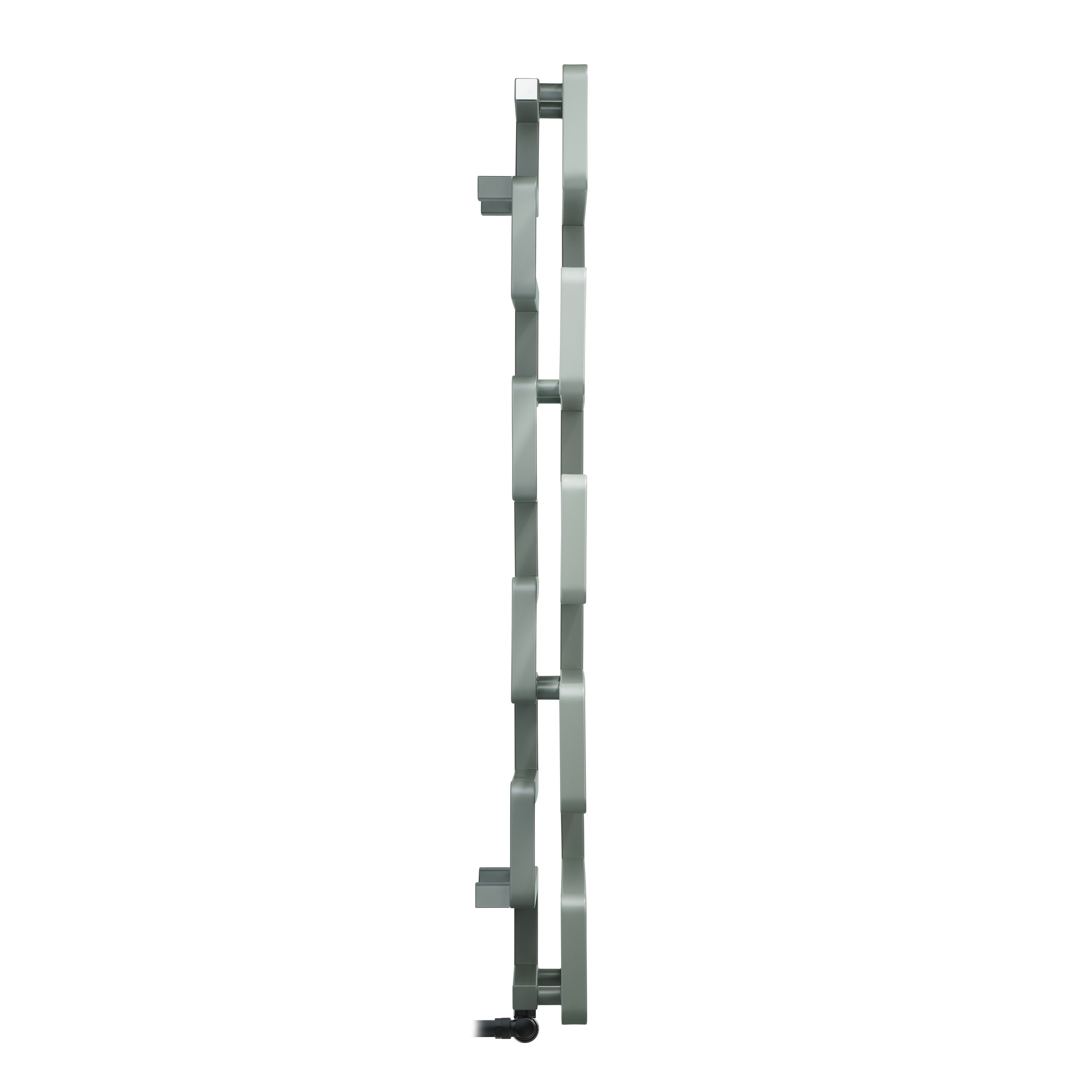 Terma Bookie Anodic Malachite 2110BTU Vertical Towel radiator (W)500mm x (H)1155mm