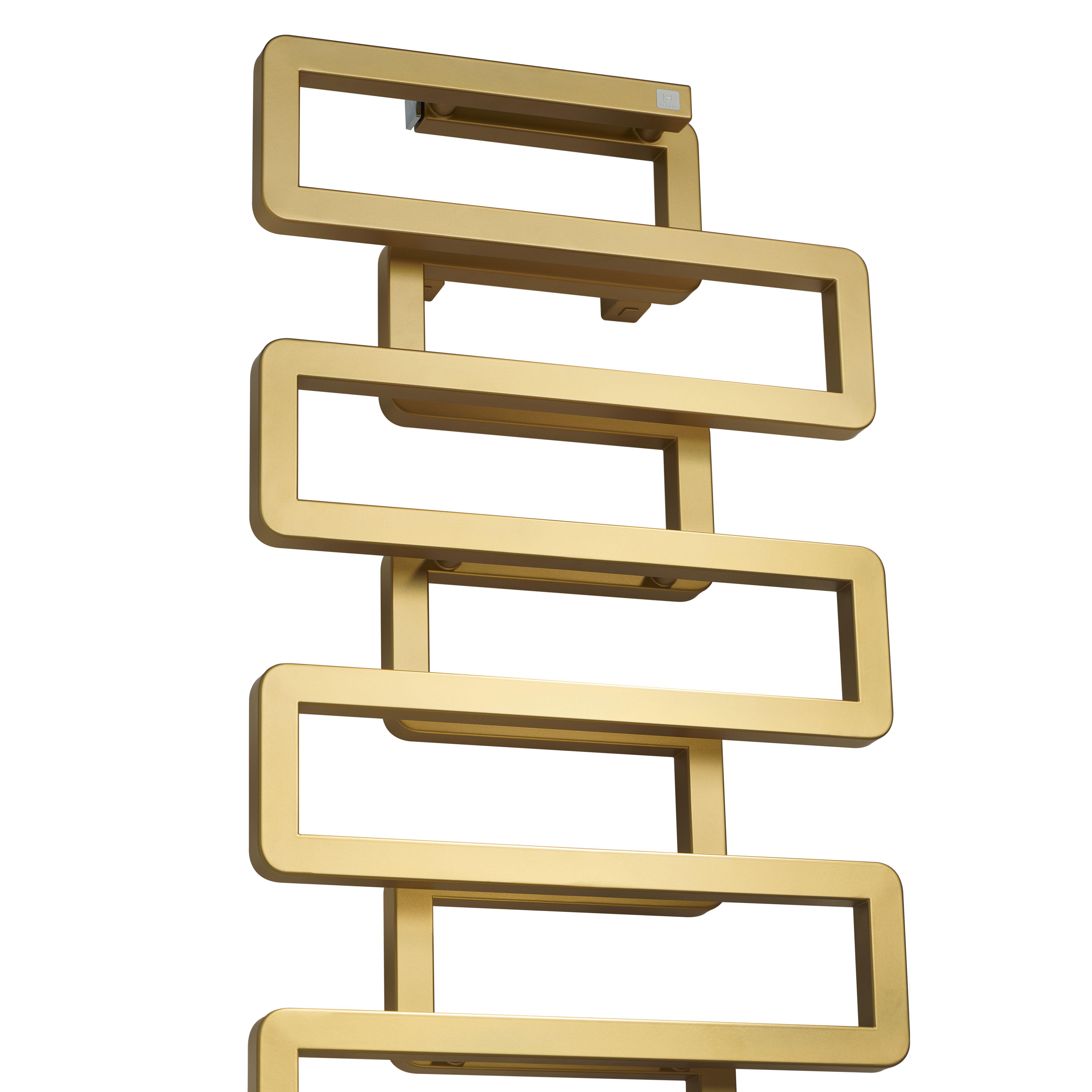 Terma Bookie Brass 2110BTU Vertical Towel radiator (W)500mm x (H)1155mm