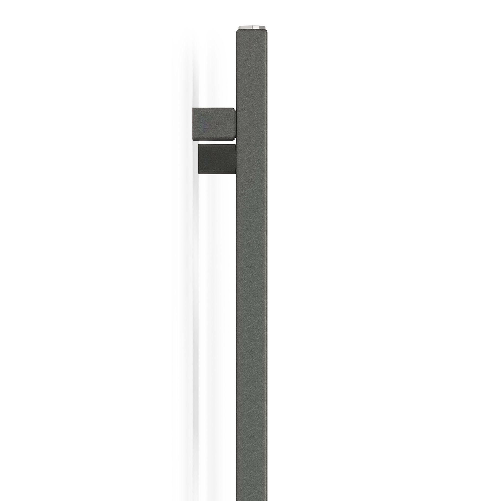 Terma Fiona Grey Flat Towel warmer (W)500mm x (H)900mm