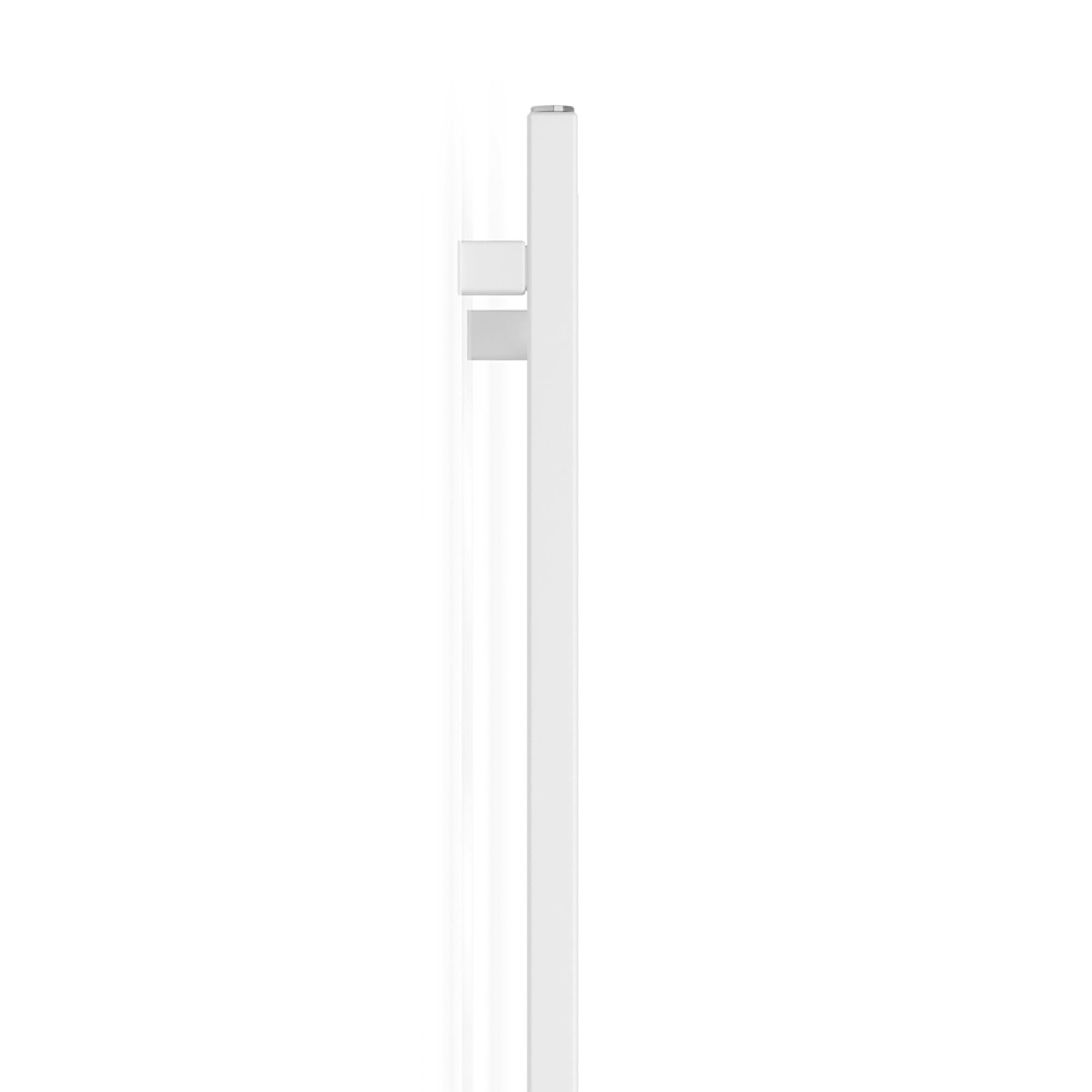 Terma Fiona White Flat Towel warmer (W)500mm x (H)1140mm