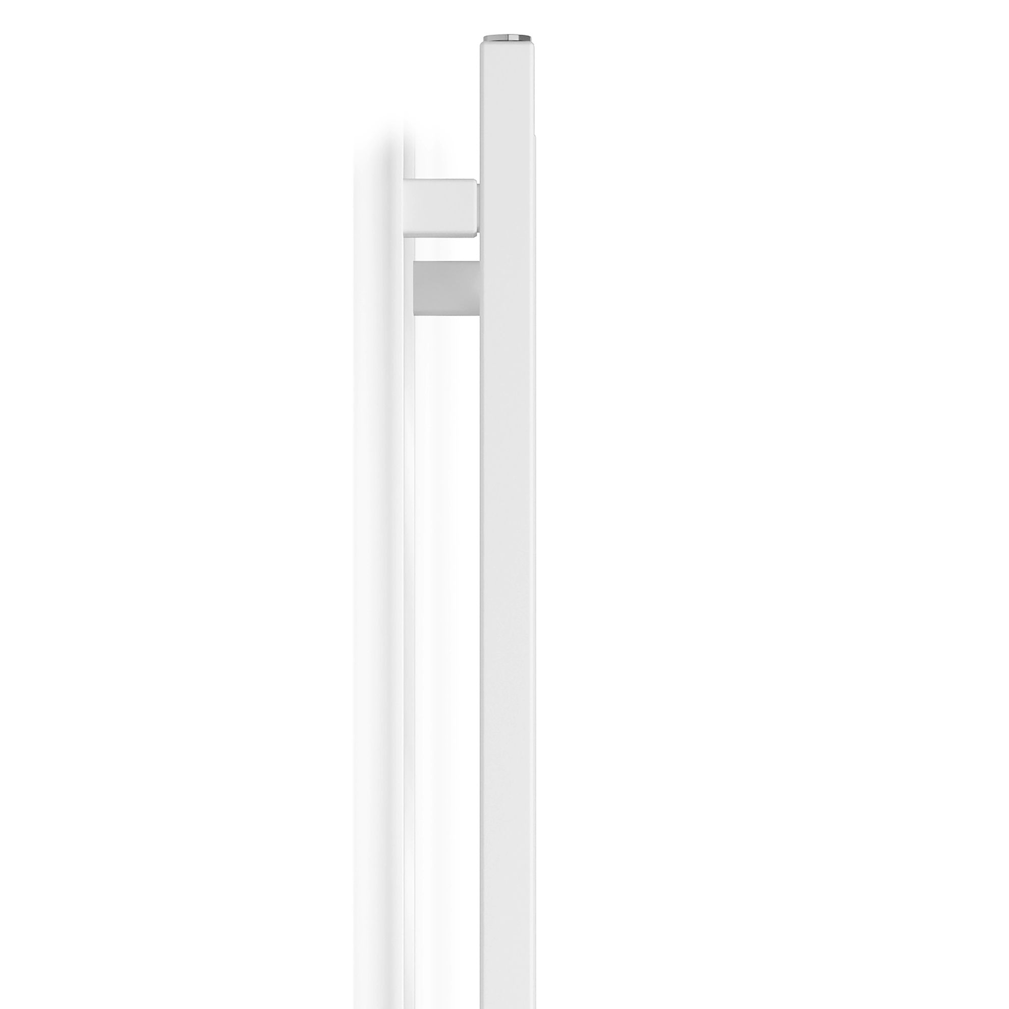 Terma Fiona White Flat Towel warmer (W)500mm x (H)1380mm