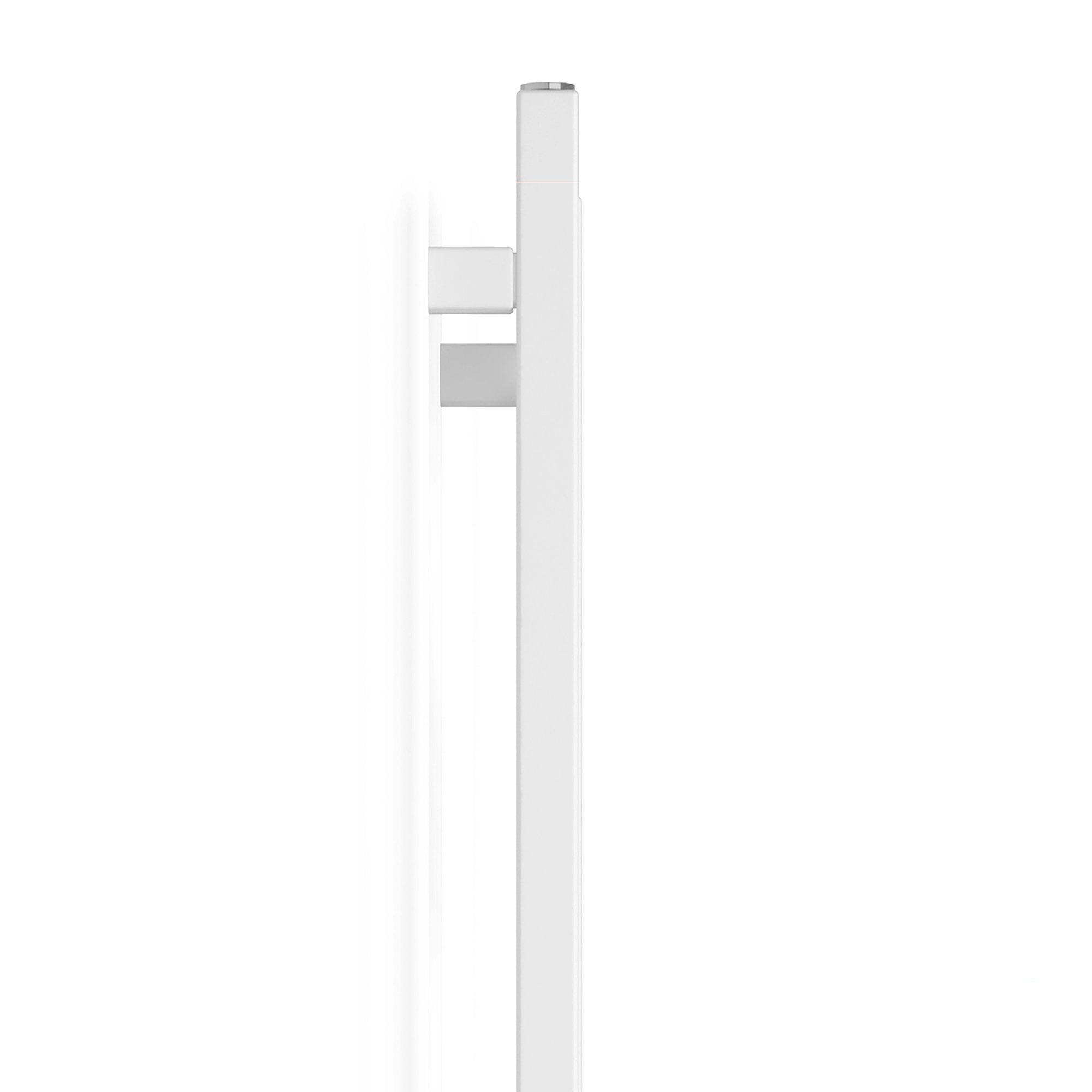 Terma Fiona White Flat Towel warmer (W)500mm x (H)1620mm