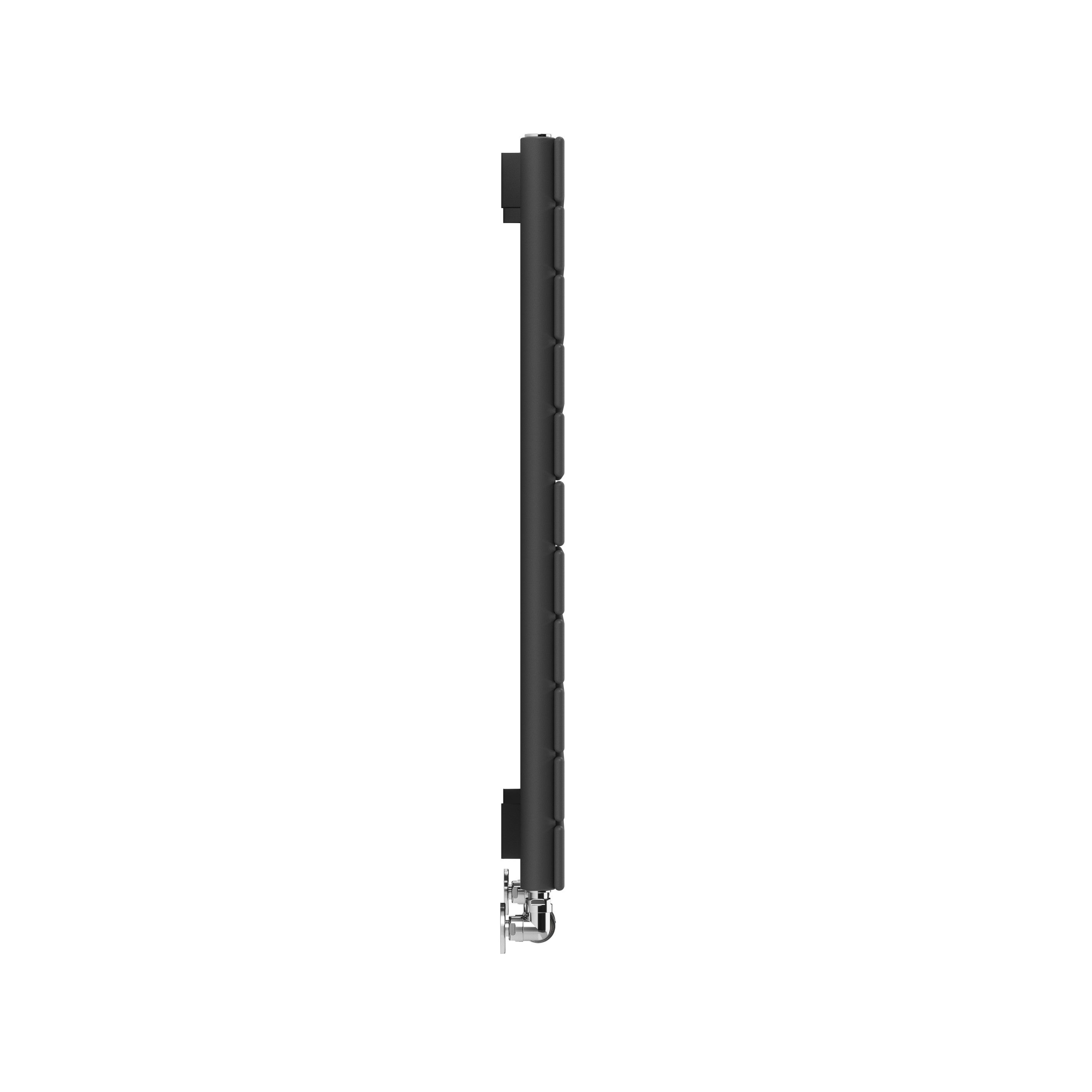 Terma Forte Metallic Grey Hydronic Horizontal or vertical Designer 1903BTU Radiator, (W)810mm x (H)600mm