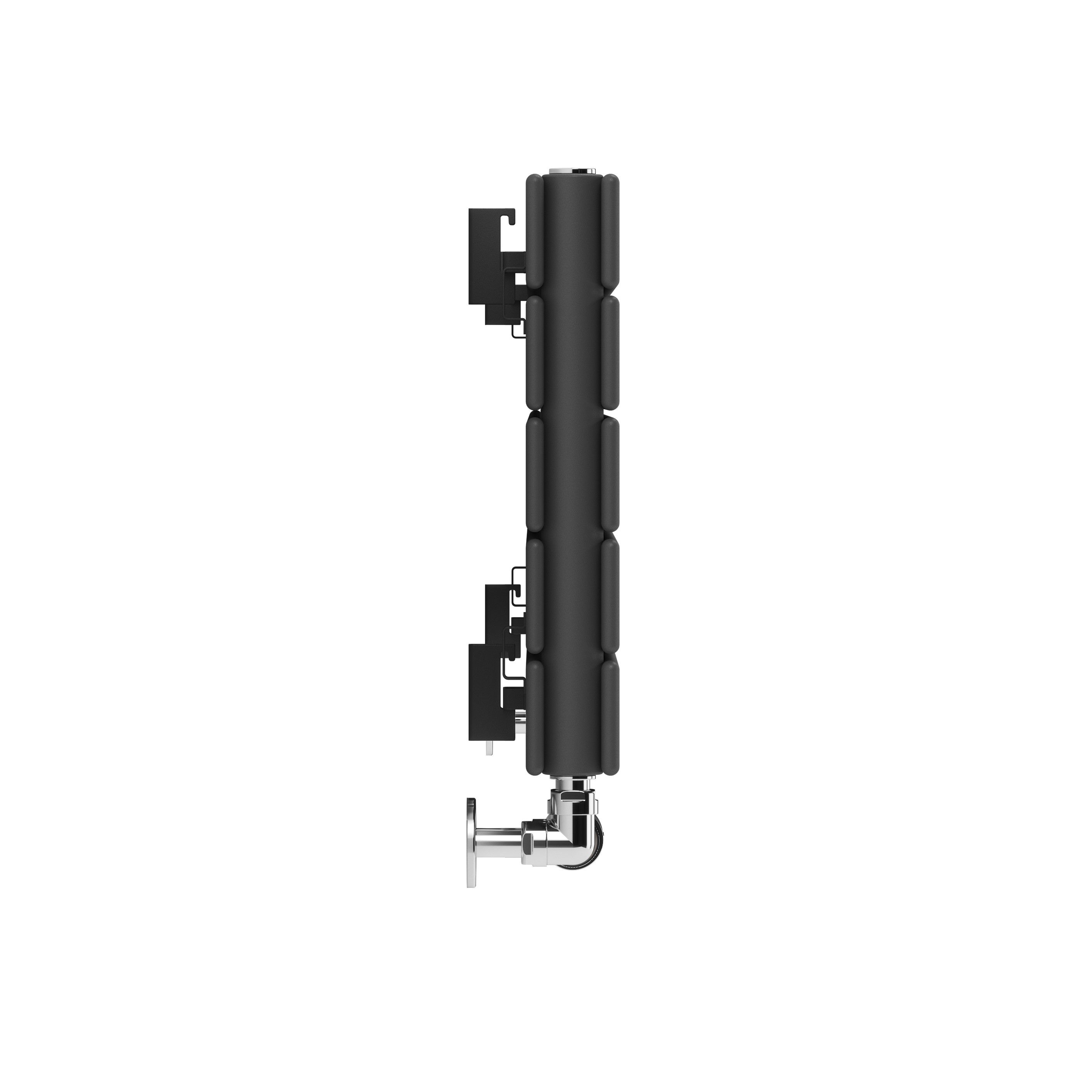 Terma Forte Metallic Grey Hydronic Horizontal or vertical Designer 3471BTU Radiator, (W)366mm x (H)1800mm