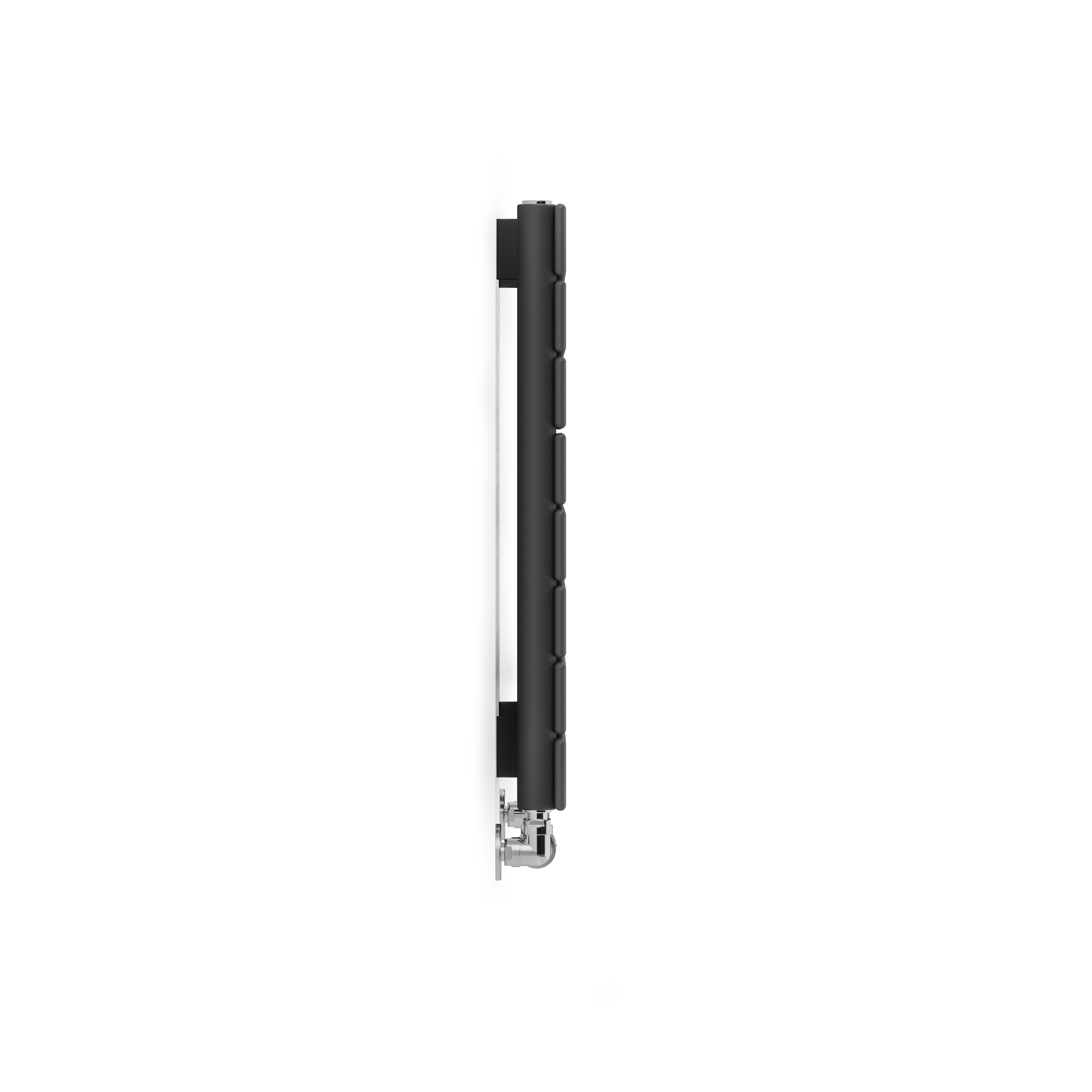Terma Forte Metallic Grey Hydronic Horizontal or vertical Designer 3560BTU Radiator, (W)588mm x (H)1800mm