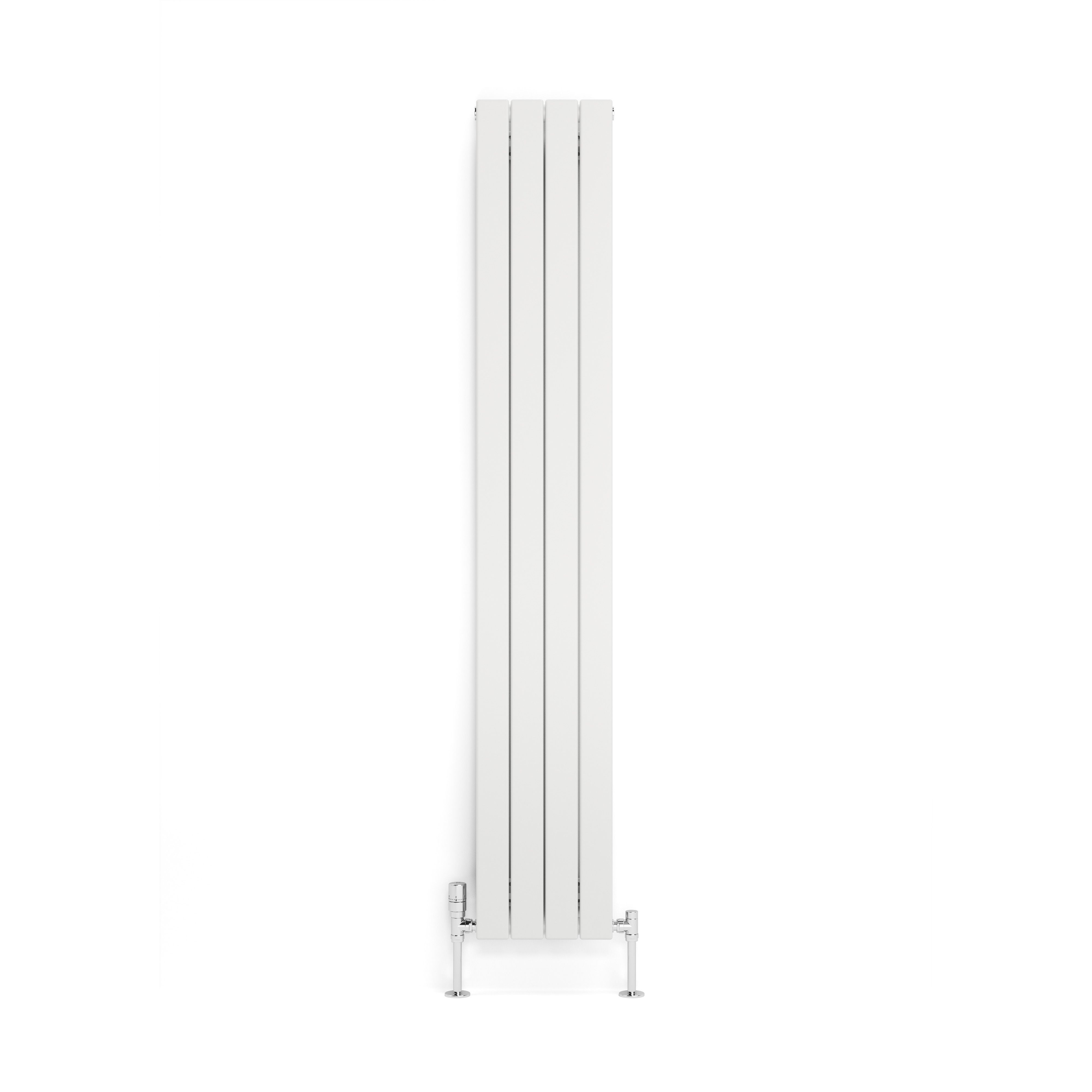 Terma Forte White Hydronic Horizontal or vertical Designer 1780BTU Radiator, (W)292mm x (H)1800mm