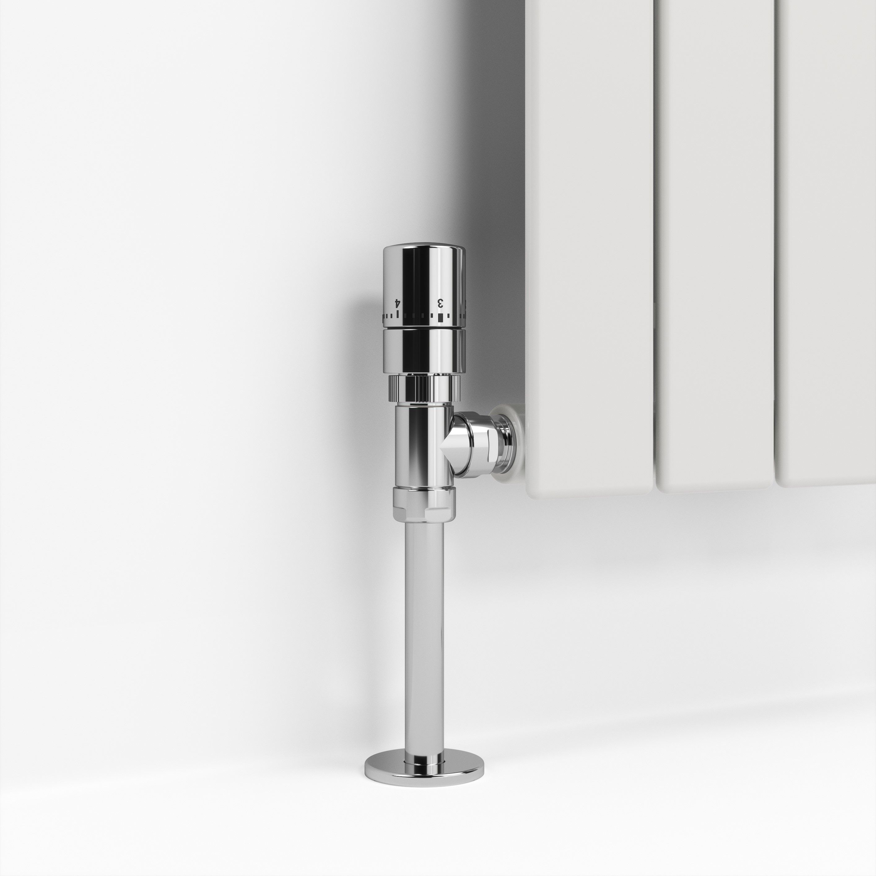 Terma Forte White Hydronic Horizontal or vertical Designer 1780BTU Radiator, (W)292mm x (H)1800mm