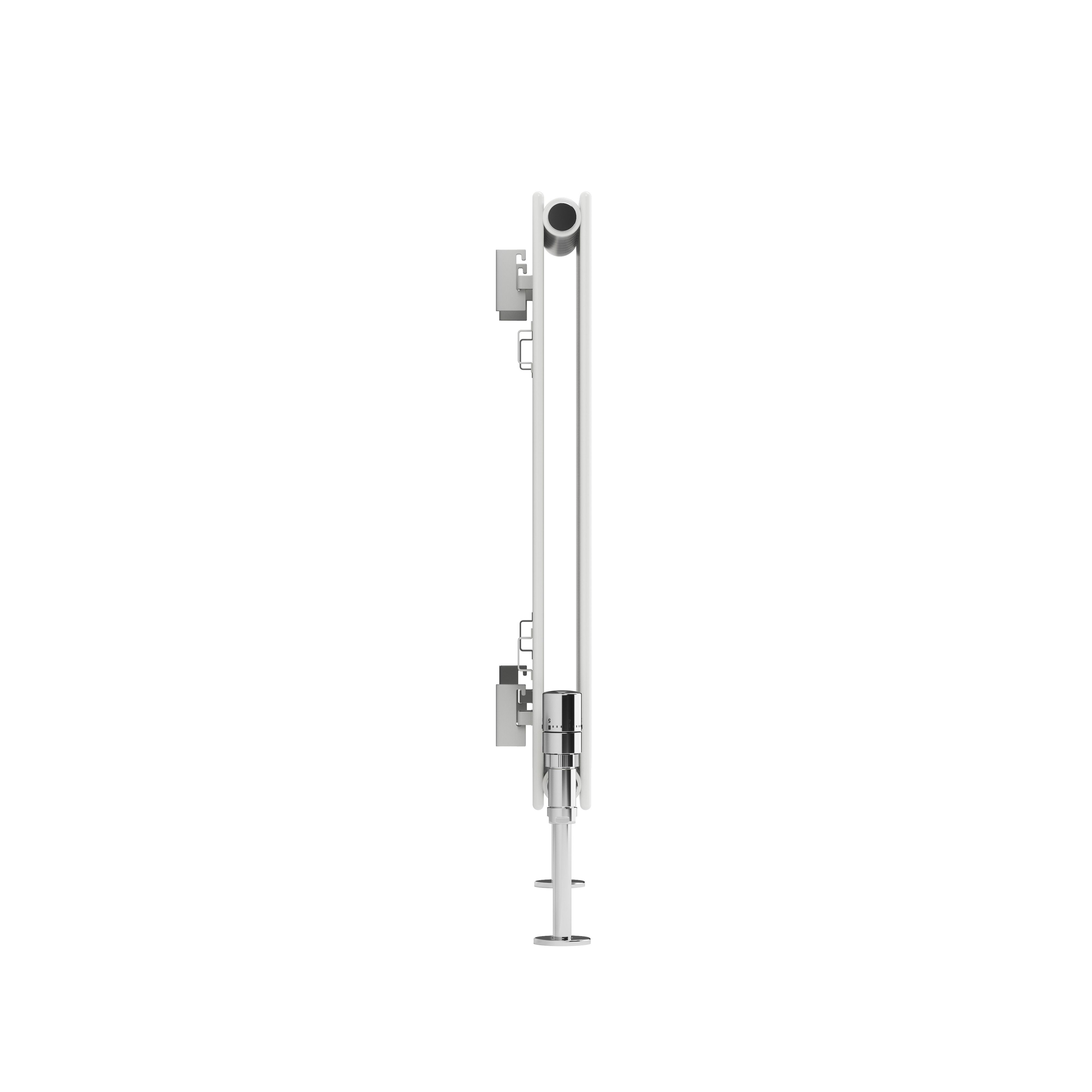 Terma Forte White Hydronic Horizontal or vertical Designer 2111BTU Radiator, (W)588mm x (H)600mm