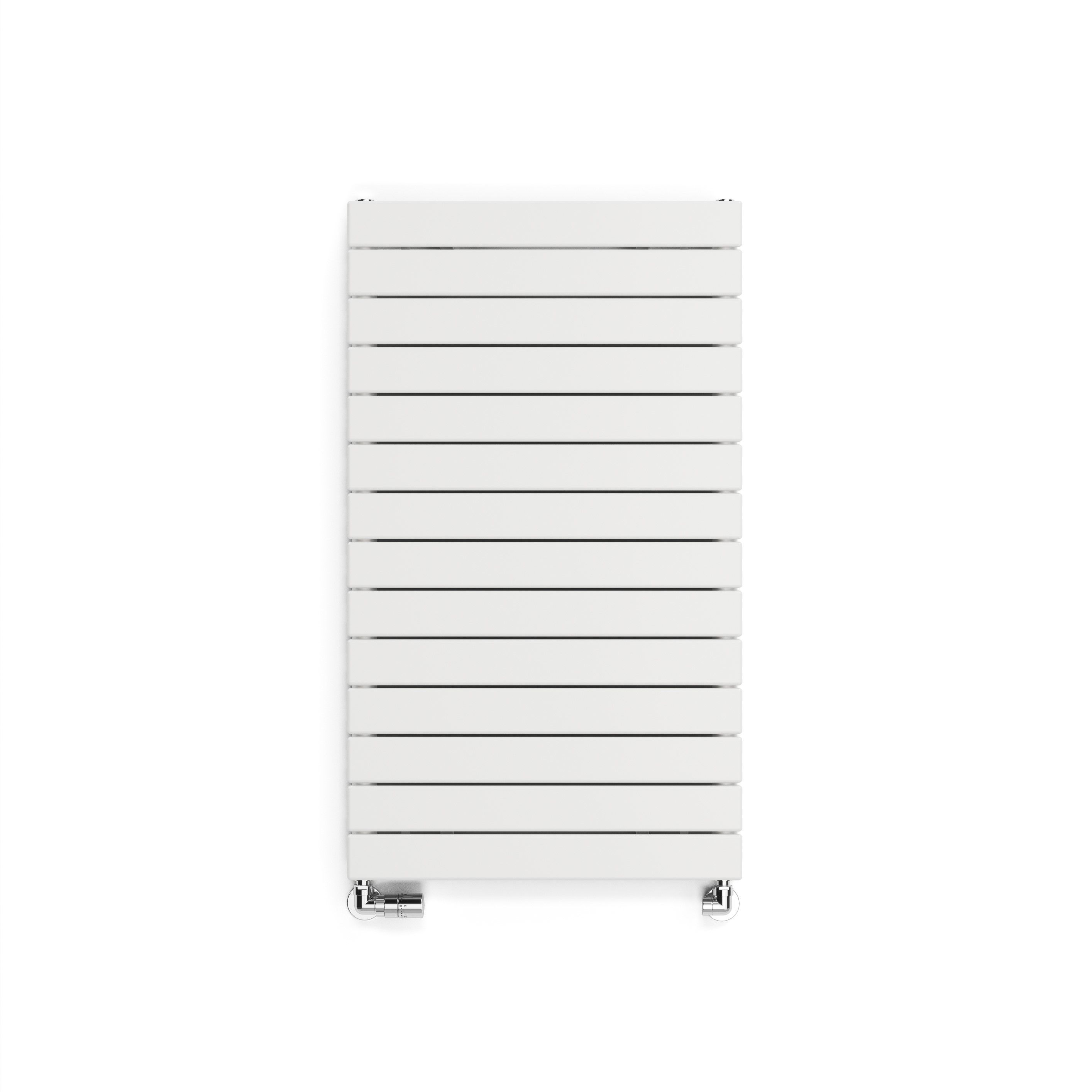 Terma Forte White Hydronic Horizontal or vertical Designer 2425BTU Radiator, (W)1032mm x (H)600mm