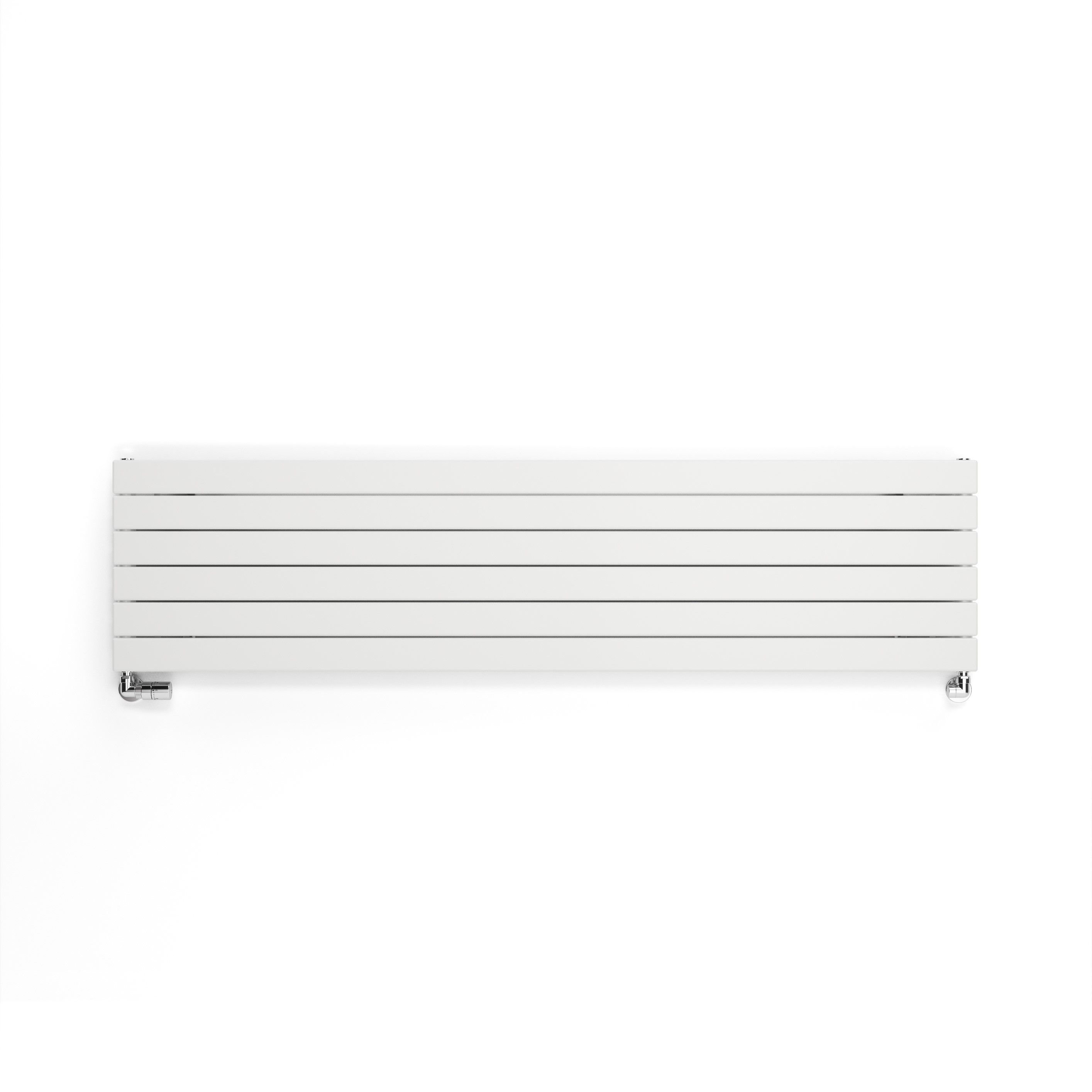 Terma Forte White Hydronic Horizontal or vertical Designer 2667BTU Radiator, (W)440mm x (H)1800mm