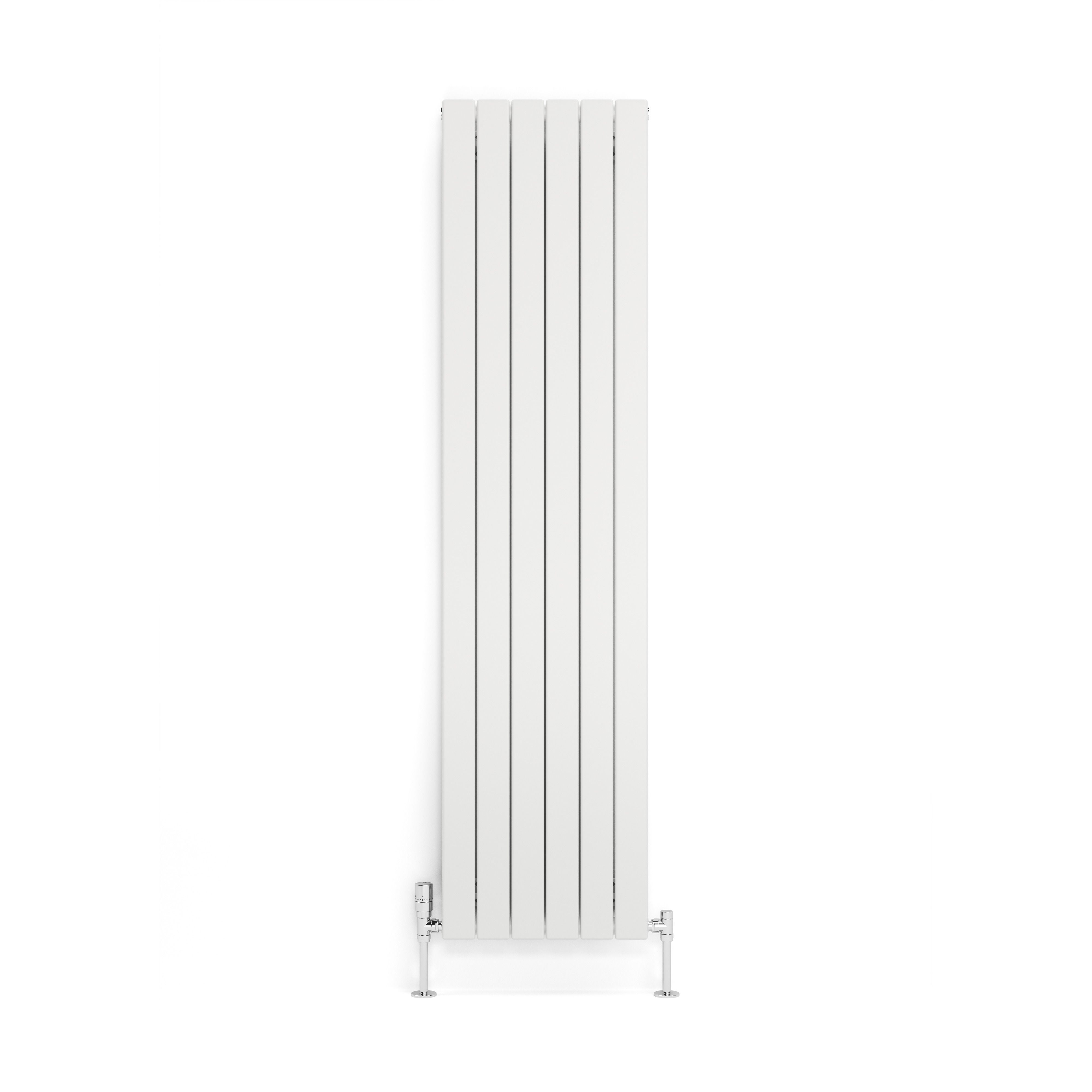 Terma Forte White Hydronic Horizontal or vertical Designer 2667BTU Radiator, (W)440mm x (H)1800mm