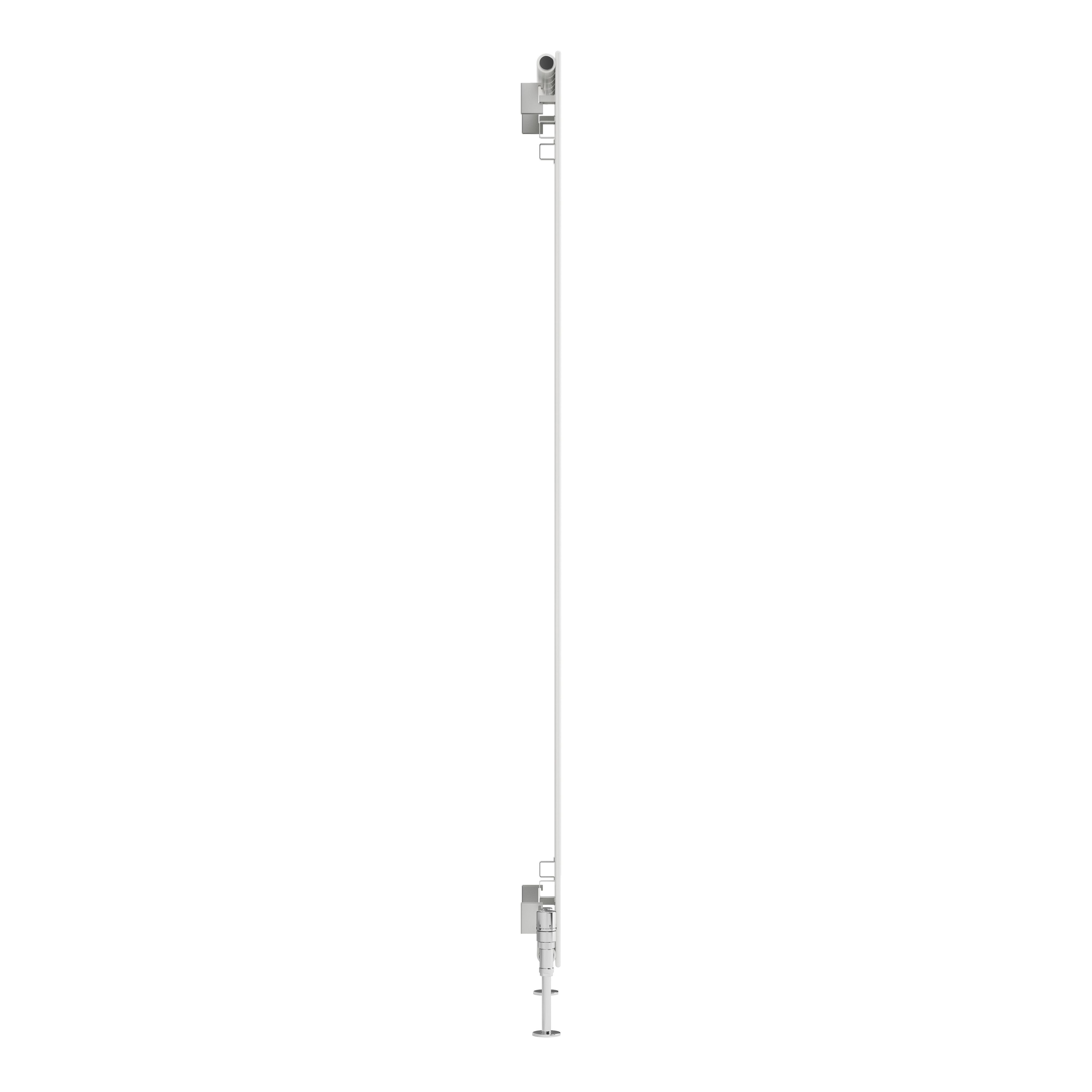 Terma Forte White Hydronic Horizontal or vertical Designer 2667BTU Radiator, (W)440mm x (H)1800mm