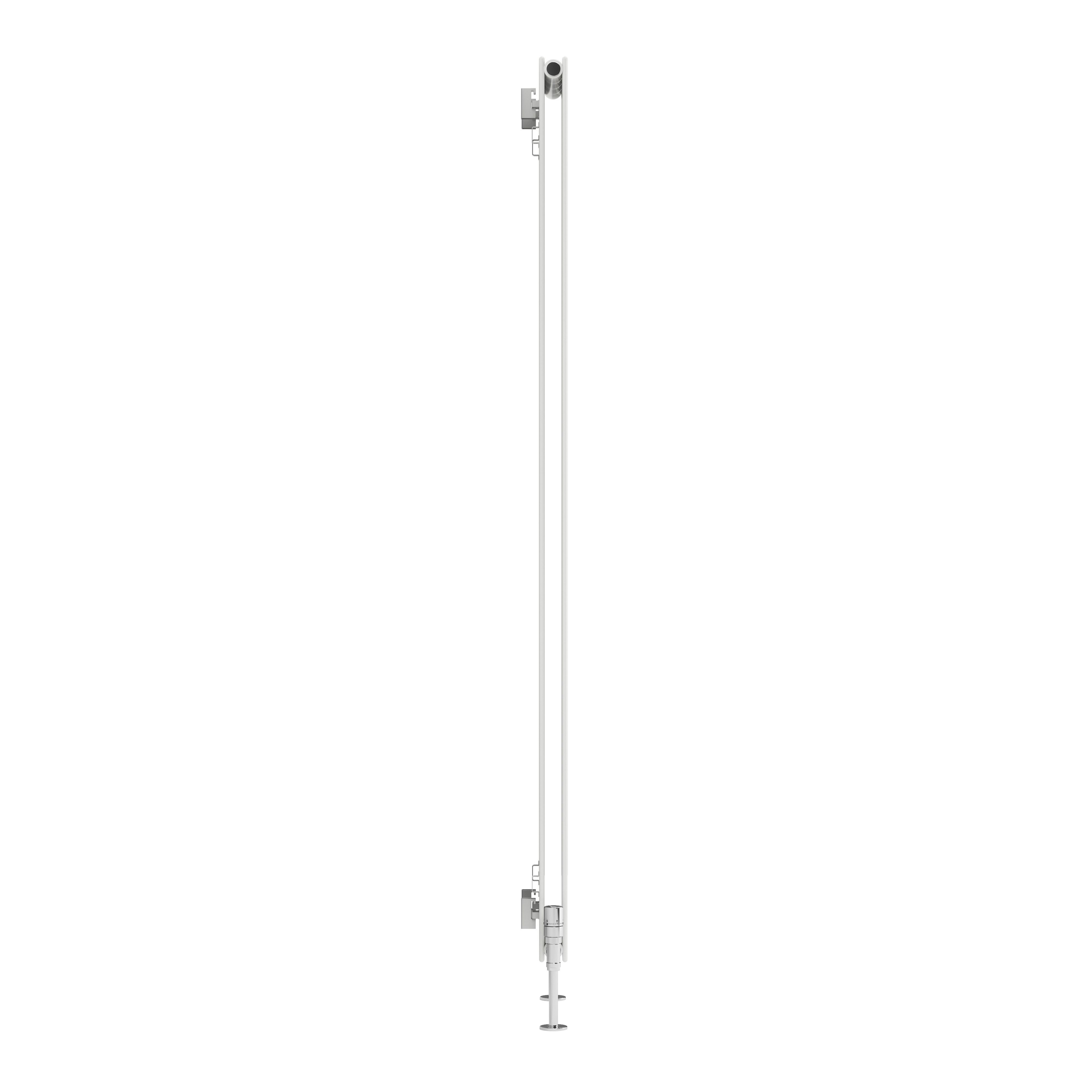 Terma Forte White Hydronic Horizontal or vertical Designer 2776BTU Radiator, (W)292mm x (H)1800mm
