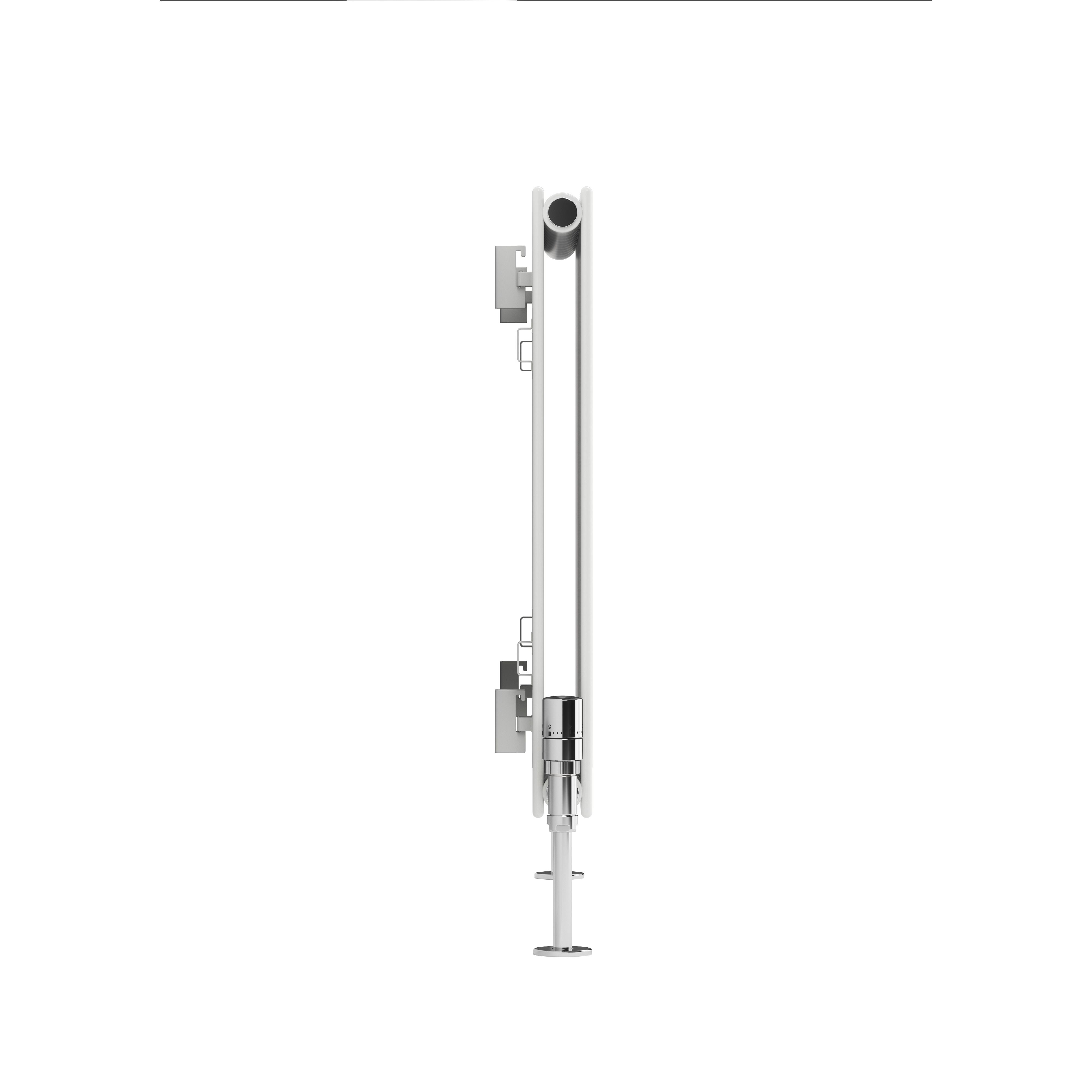 Terma Forte White Hydronic Horizontal or vertical Designer 2905BTU Radiator, (W)810mm x (H)600mm